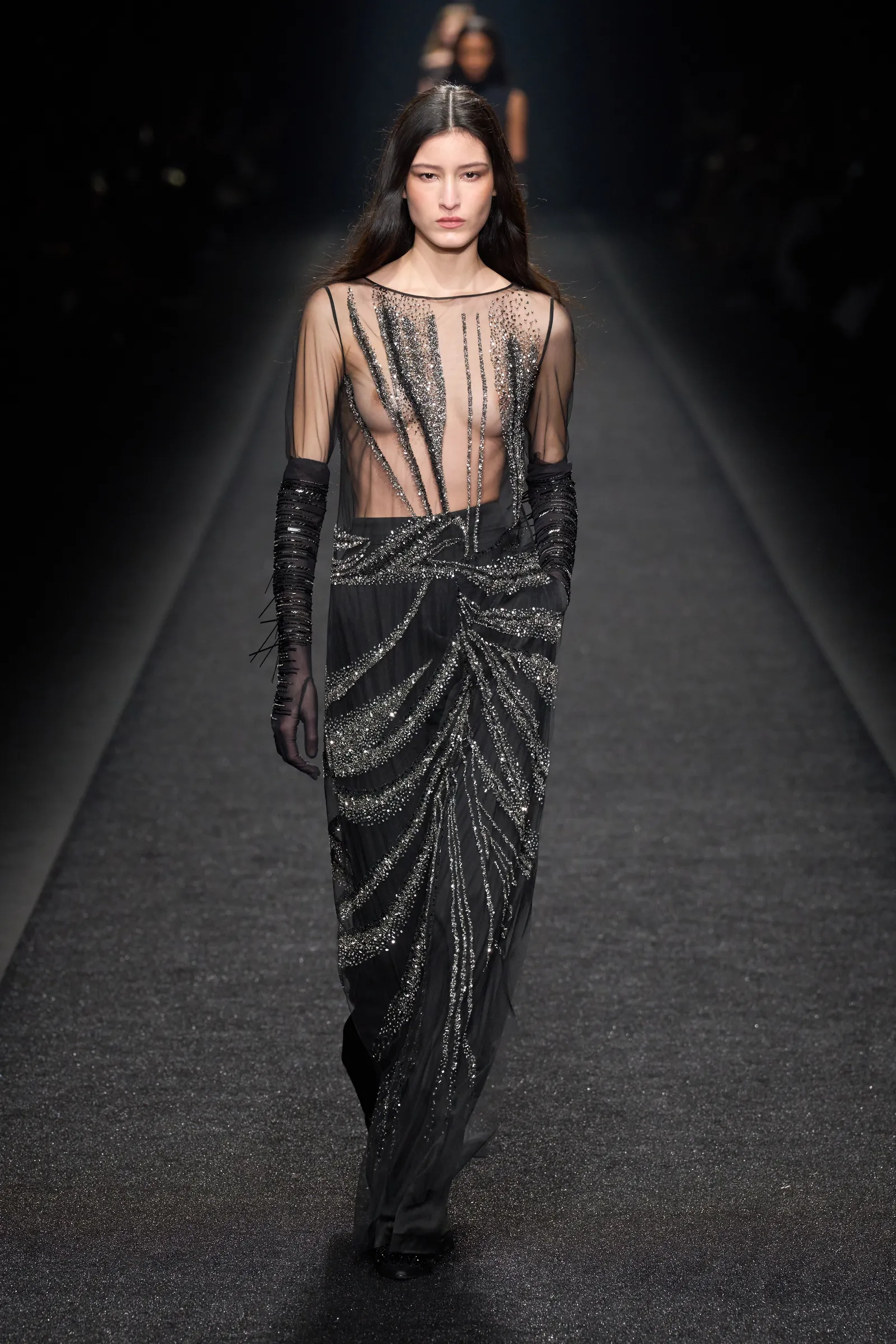Queda de Alberta Ferretti 2024 2025 Runway Revista (45)