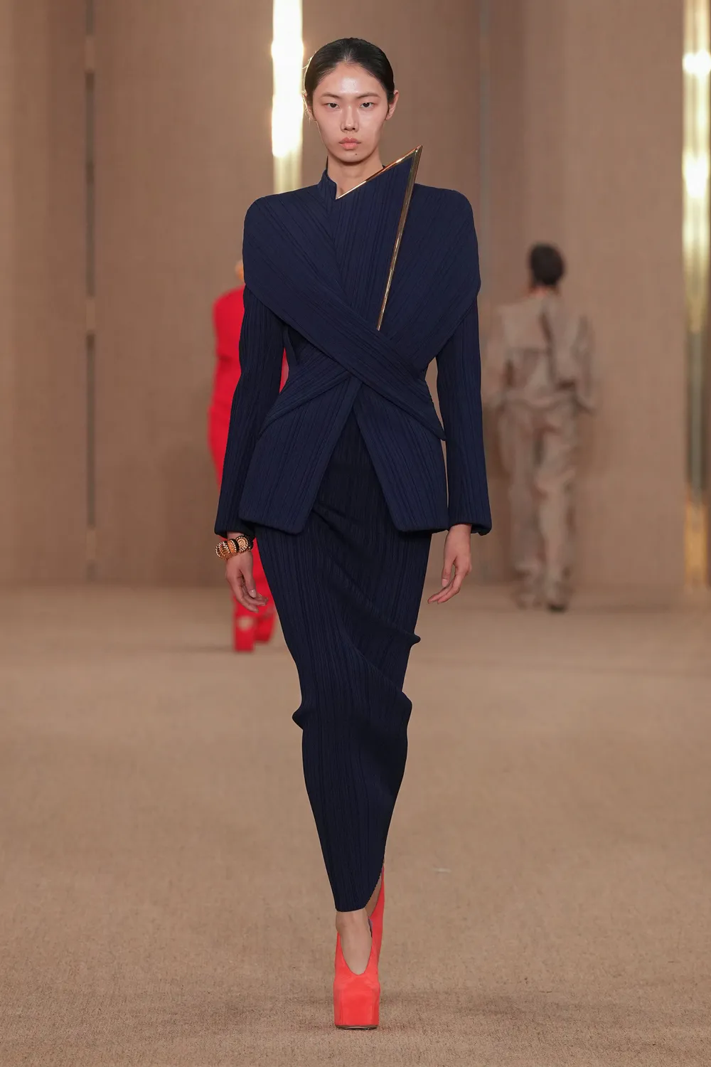 Balmain Automne 2024 Balmain Automne Hiver 2024 2024 Runway Magazine (21)