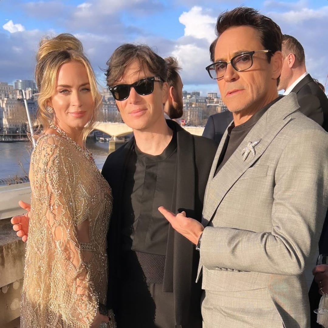 Эмили Блант, Киллиан Мерфи и Роберт Дауни-младший на церемонии BAFTA 2024