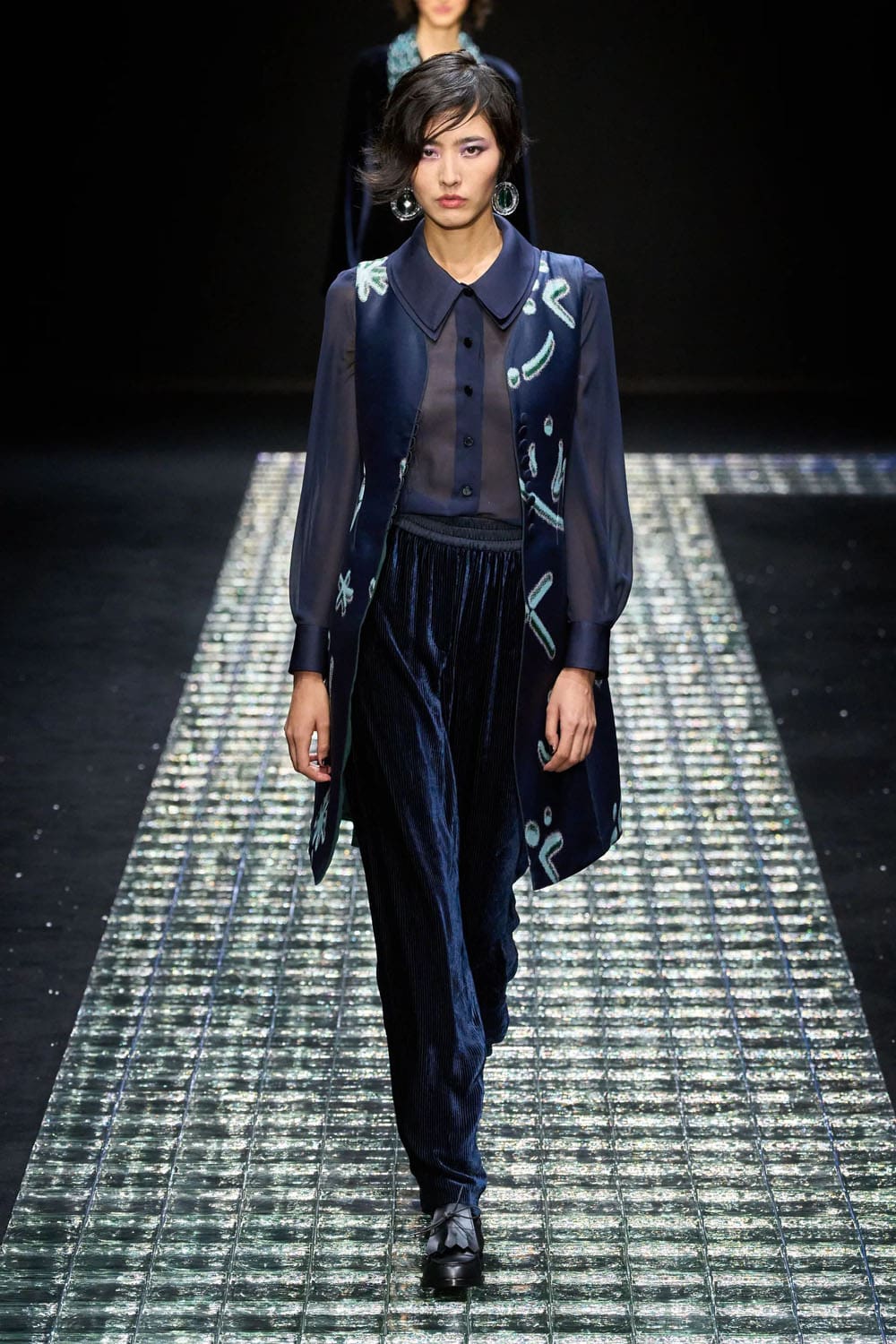 Emporio Armani Outono Inverno 2024 2025 Runway Revista (35)