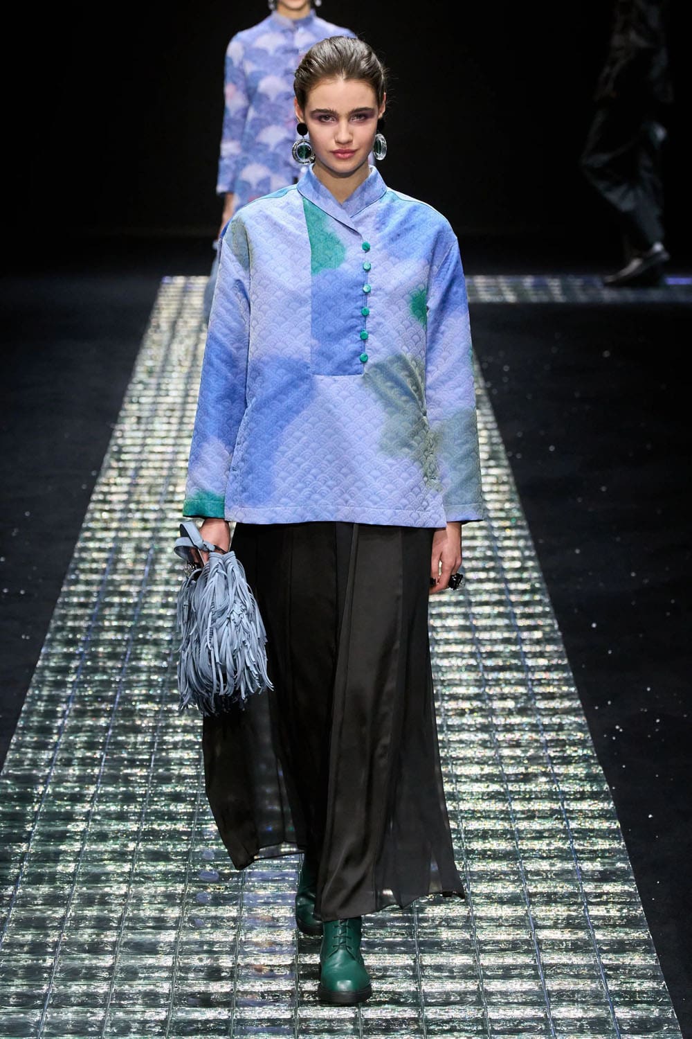 Emporio Armani Outono Inverno 2024 2025 Runway Revista (48)