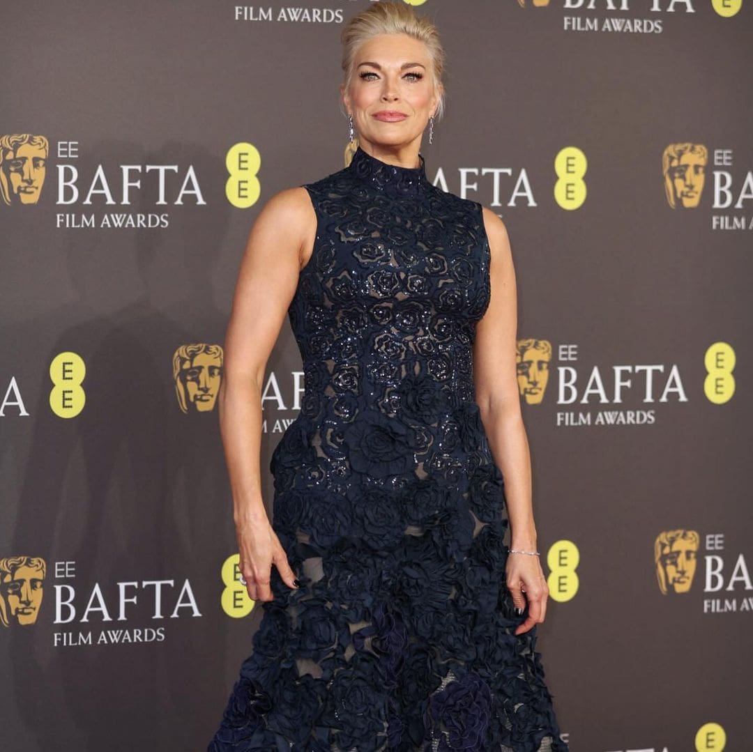 Ханна Уоддингем в Oscar de la Renta на церемонии BAFTA 2024 3