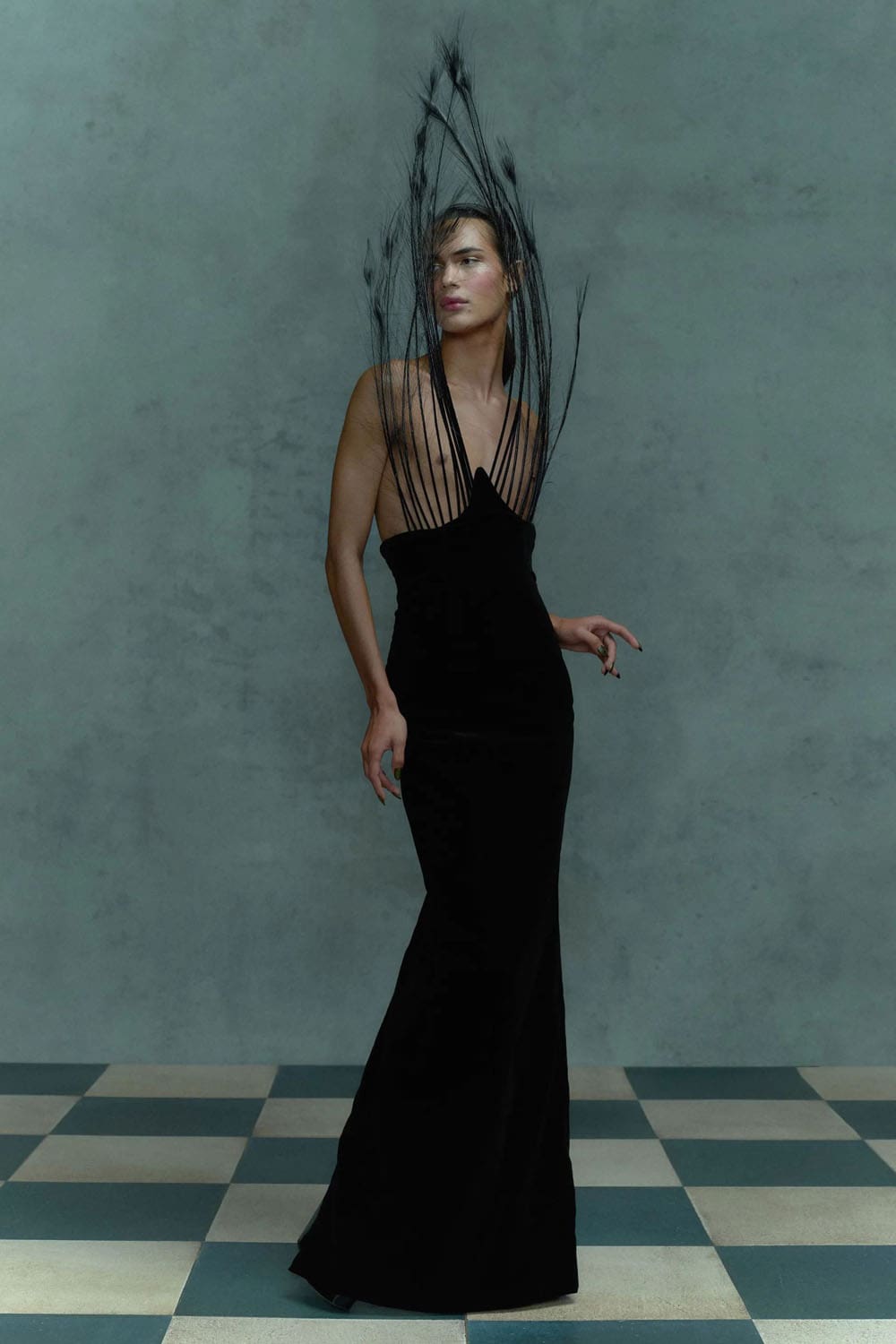 Harris Reed Herbst Winter 2024 2025 Runway Magazin (3)