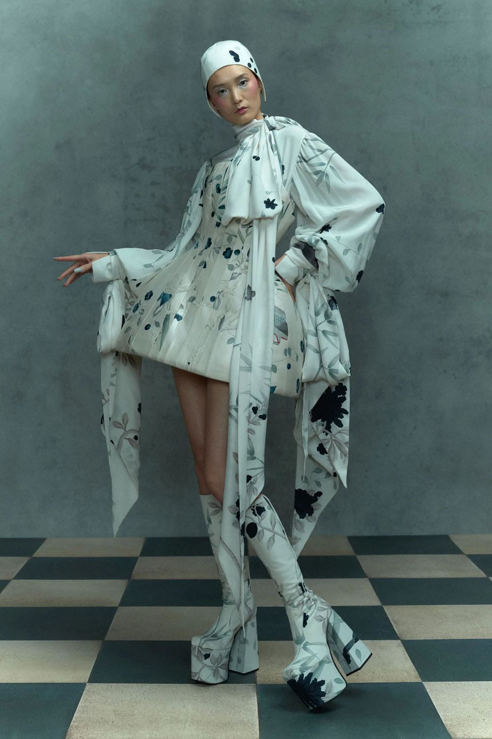 Harris Reed Herbst Winter 2024 2025 Runway Magazin (4)