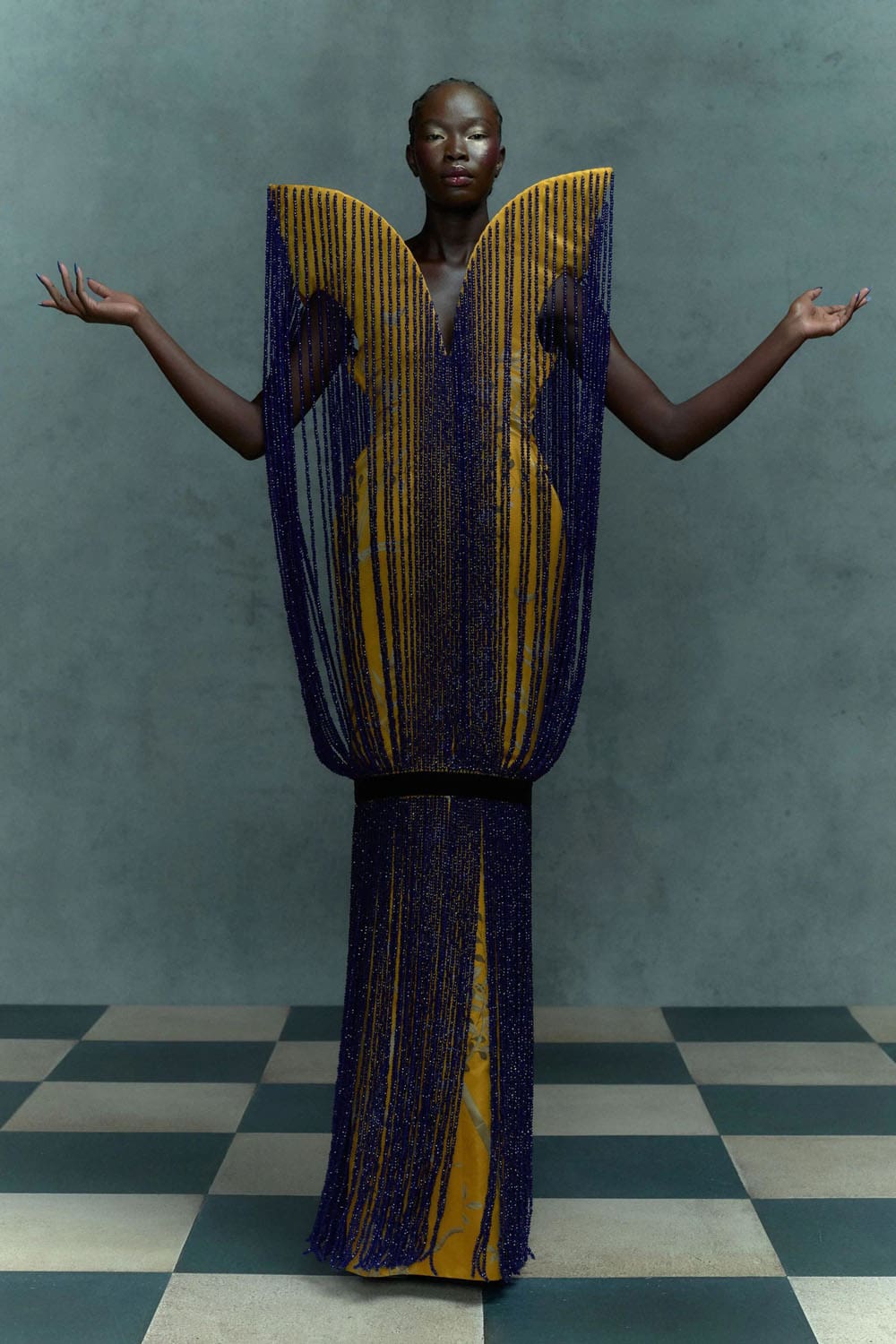 Harris Reed Herbst Winter 2024 2025 Runway Magazin (7)