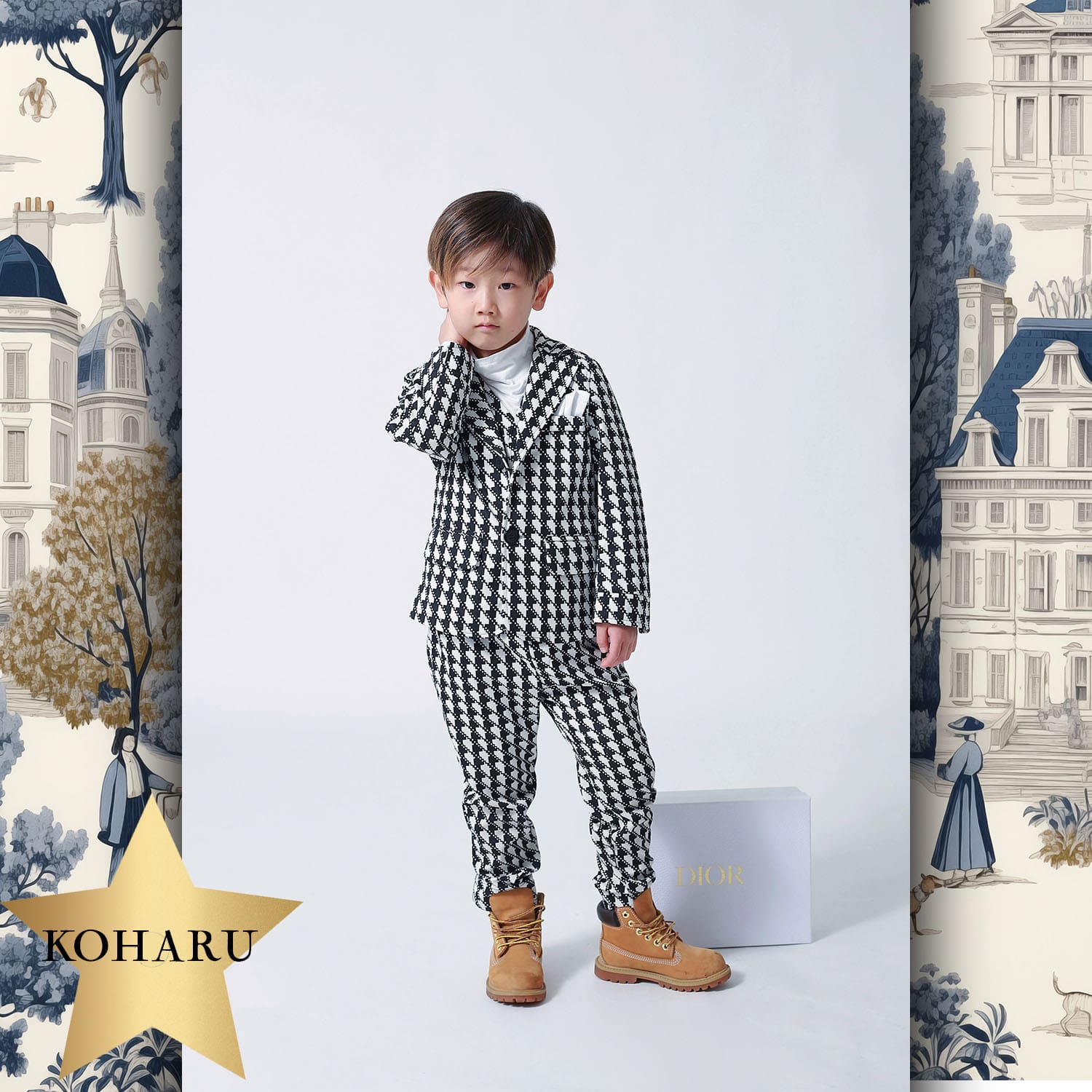 001 Kids Tokei on Runway Magazine World Kids Audition 2024 Dior