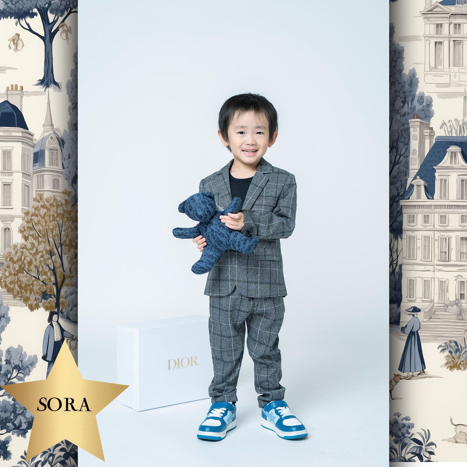 003 Kids Tokei on Runway Magazine World Kids Audition 2024 Dior