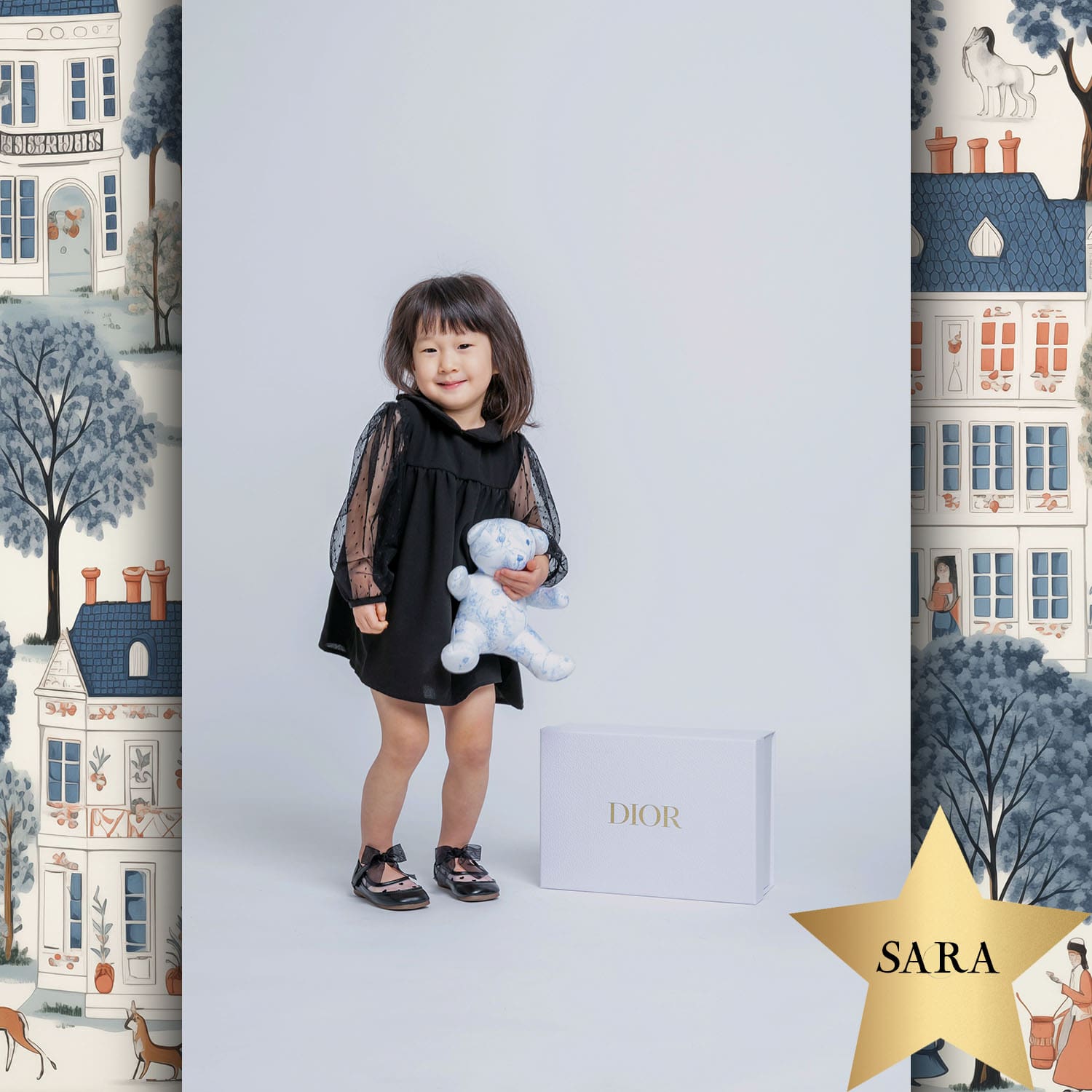 006 Kids Tokei on Runway Magazine World Kids Audition 2024 Dior