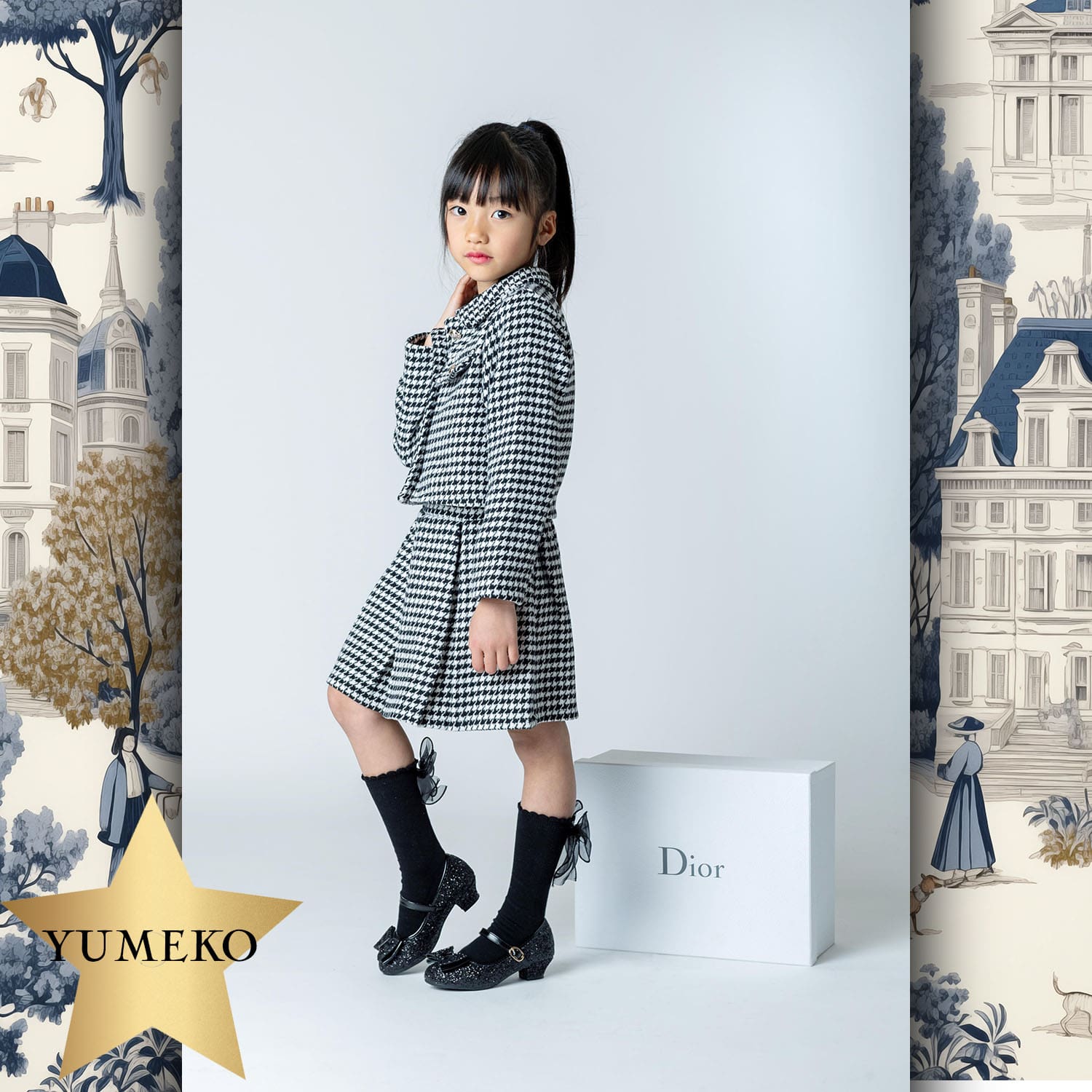 011 Kids Tokei on Runway Magazine World Kids Audition 2024 Dior