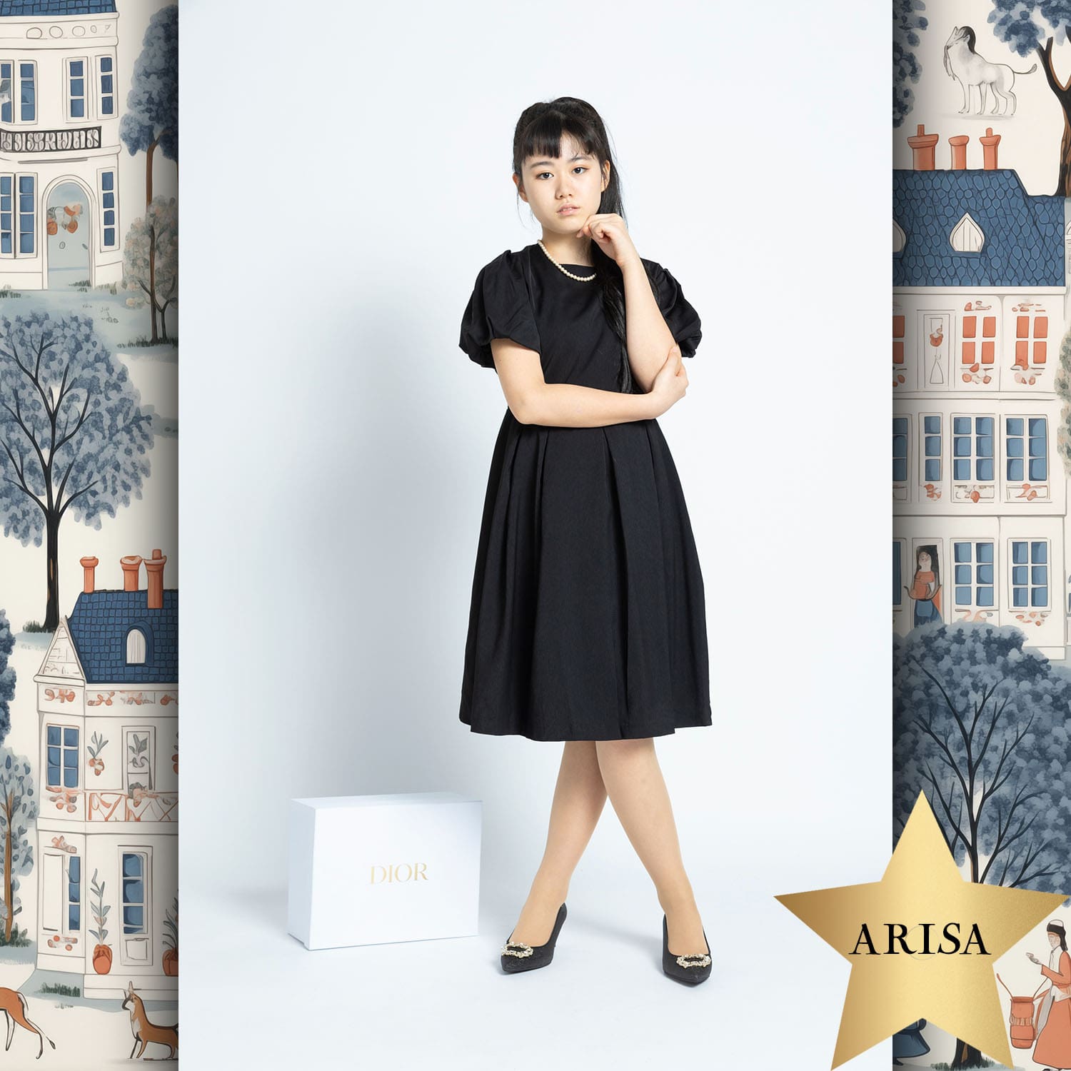 028 Kids Tokei on Runway Magazine World Kids Audition 2024 Dior