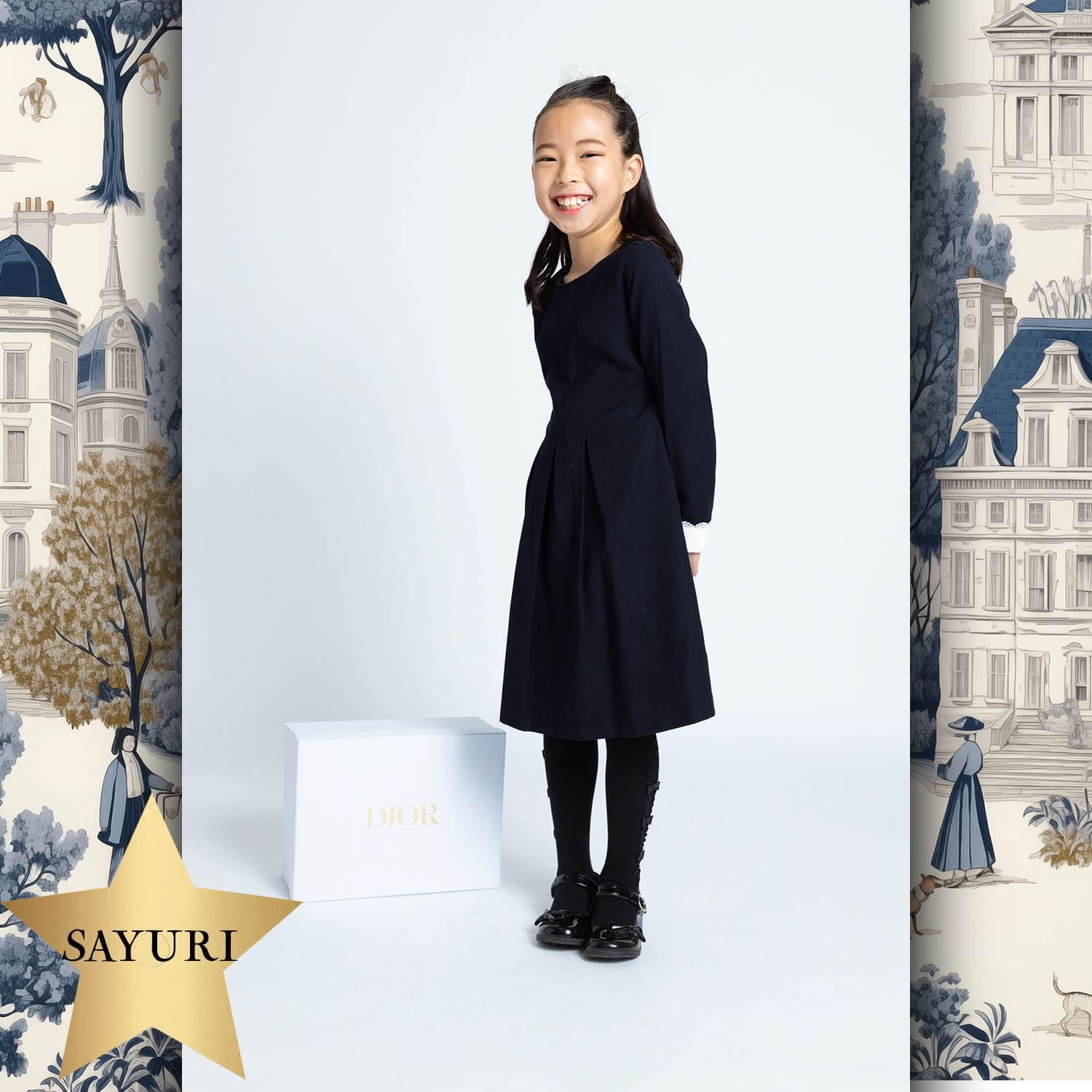 030 Kids Tokei on Runway Magazine World Kids Audition 2024 Dior
