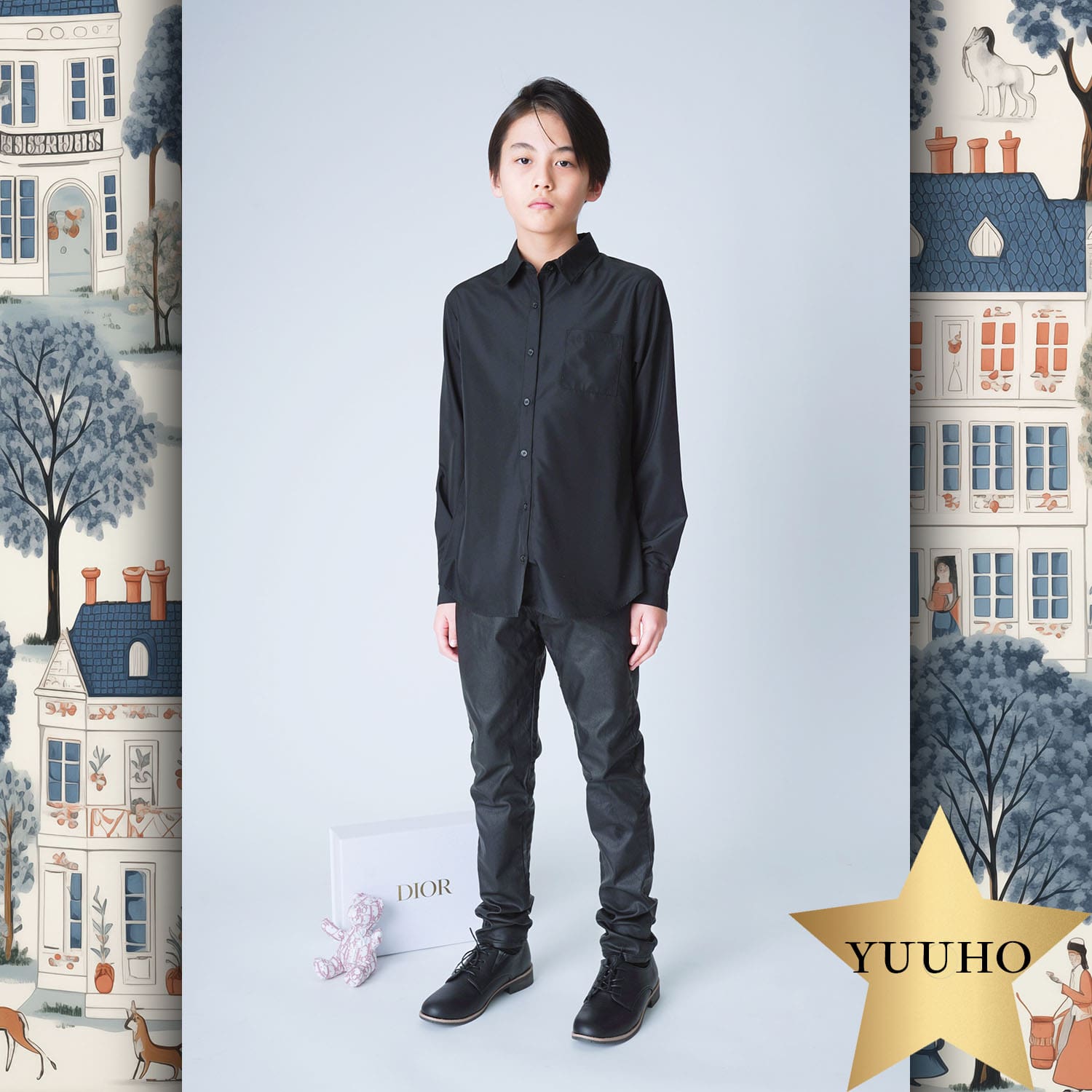 038 Kids Tokei on Runway Magazine World Kids Audition 2024 Dior