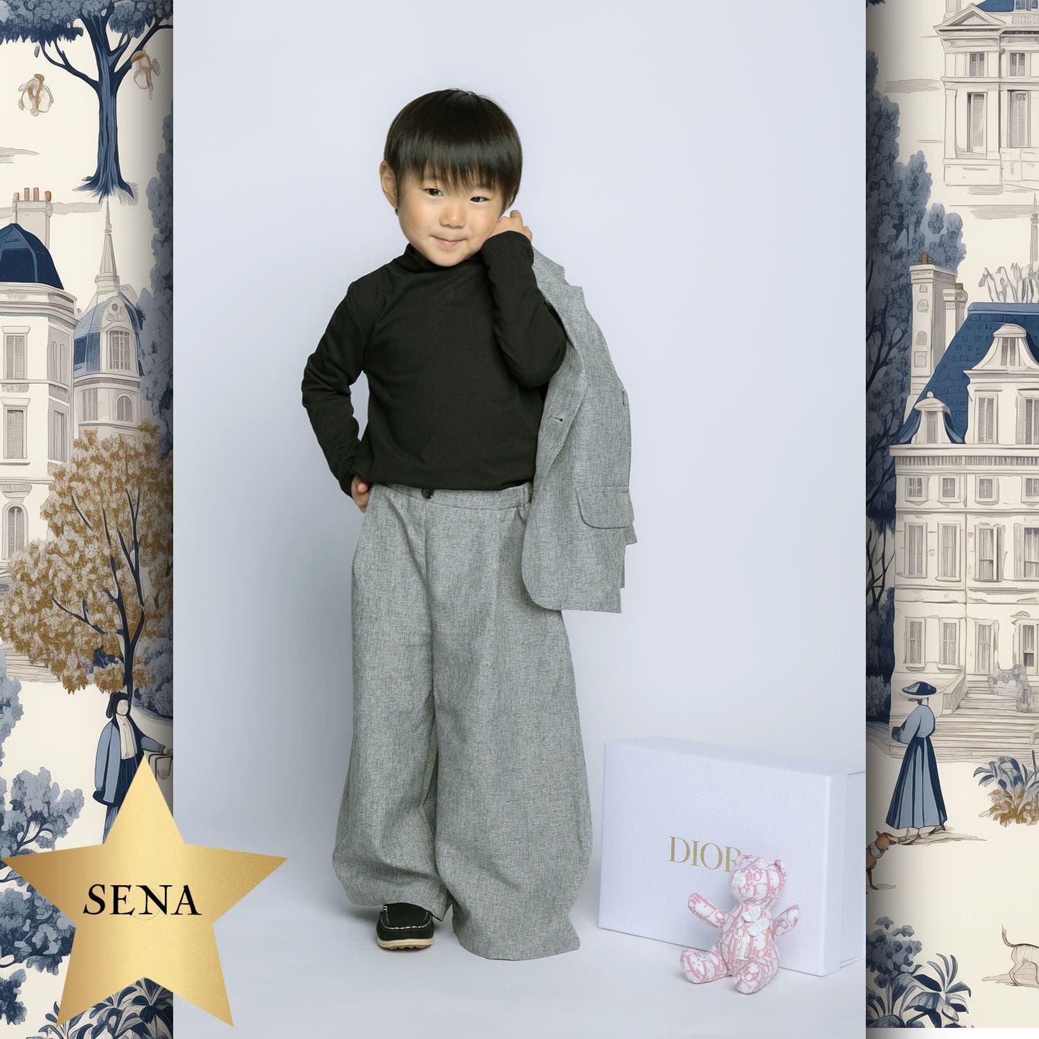 039 Kids Tokei on Runway Magazine World Kids Audition 2024 Dior