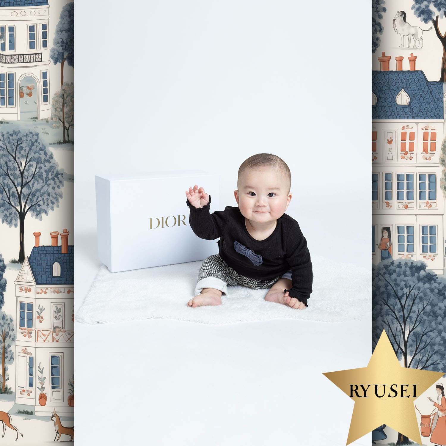 042 Kids Tokei on Runway Magazine World Kids Audition 2024 Dior