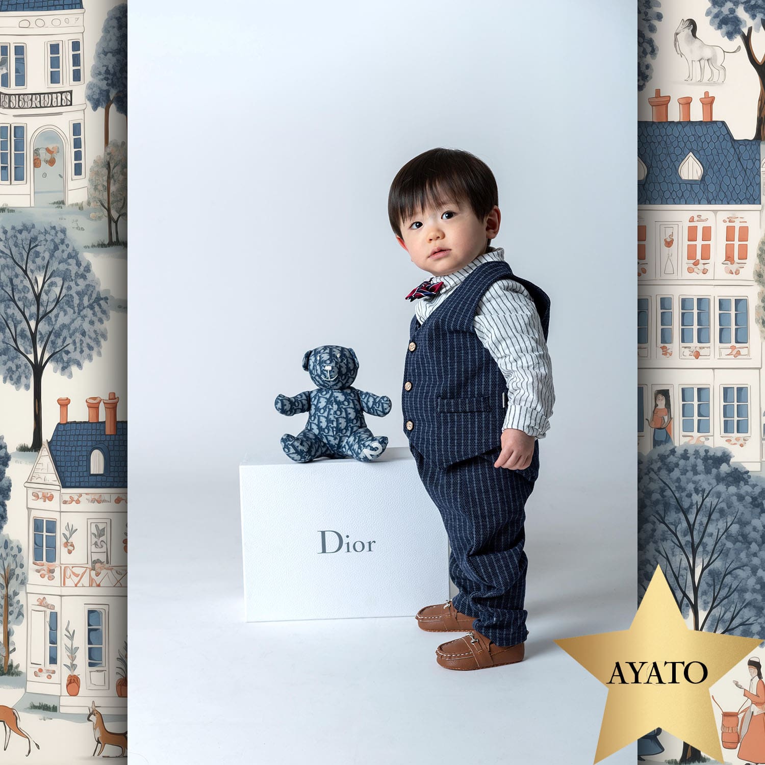 050 Kids Tokei on Runway Magazine World Kids Audition 2024 Dior