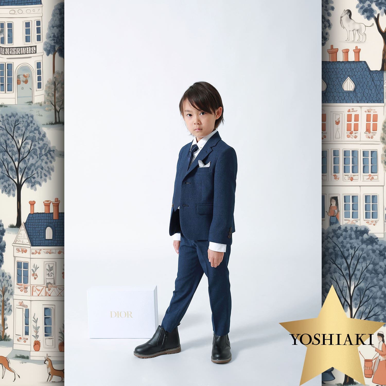 056 Kids Tokei on Runway Magazine World Kids Audition 2024 Dior