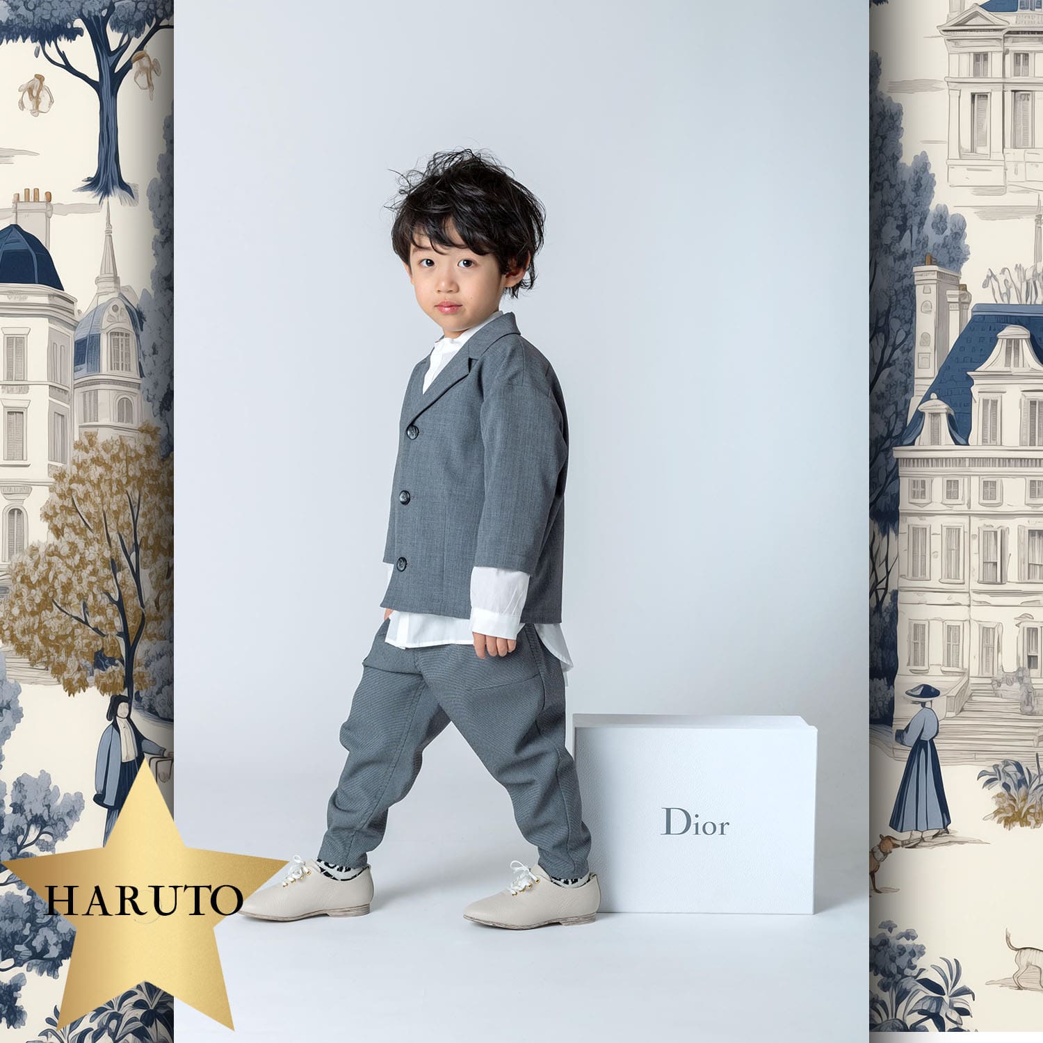 063 Kids Tokei on Runway Magazine World Kids Audition 2024 Dior