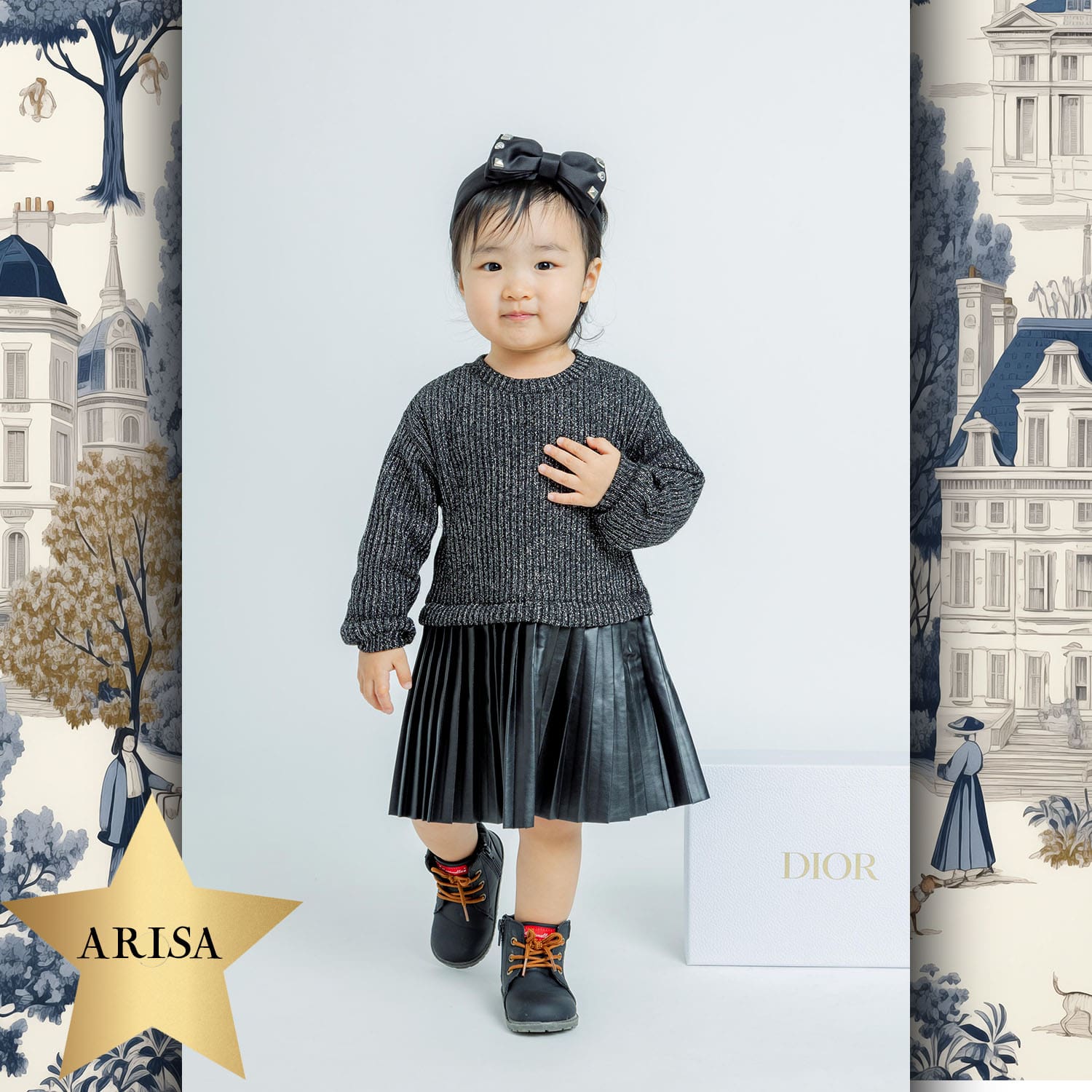 067 Kids Tokei on Runway Magazine World Kids Audition 2024 Dior