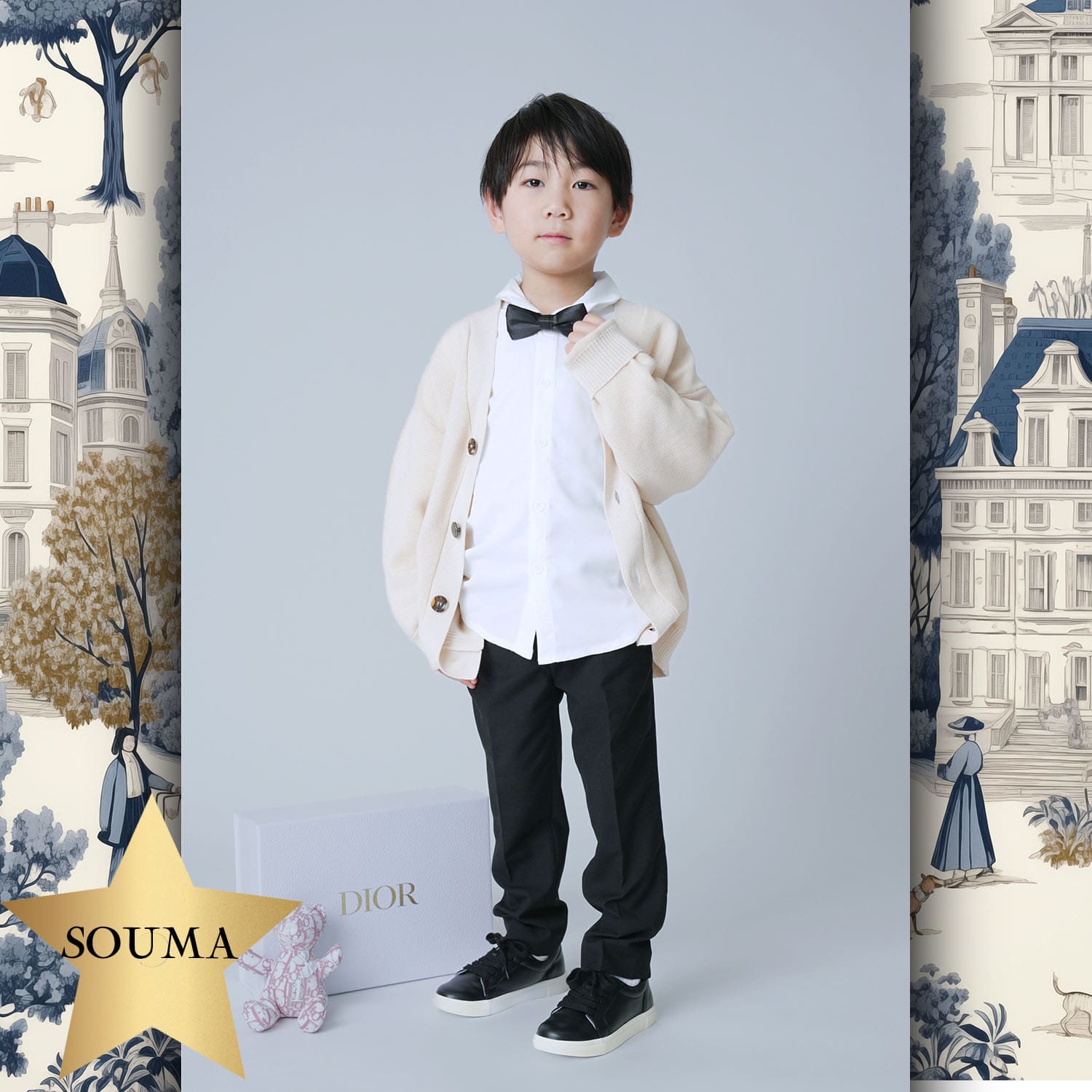 071 Kids Tokei on Runway Magazine World Kids Audition 2024 Dior