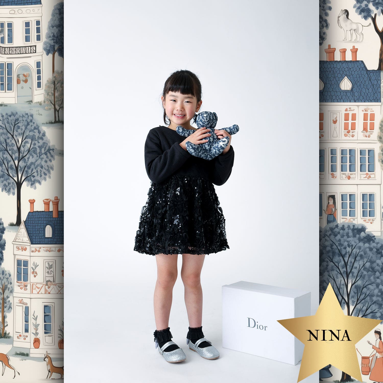 072 Kids Tokei on Runway Magazine World Kids Audition 2024 Dior
