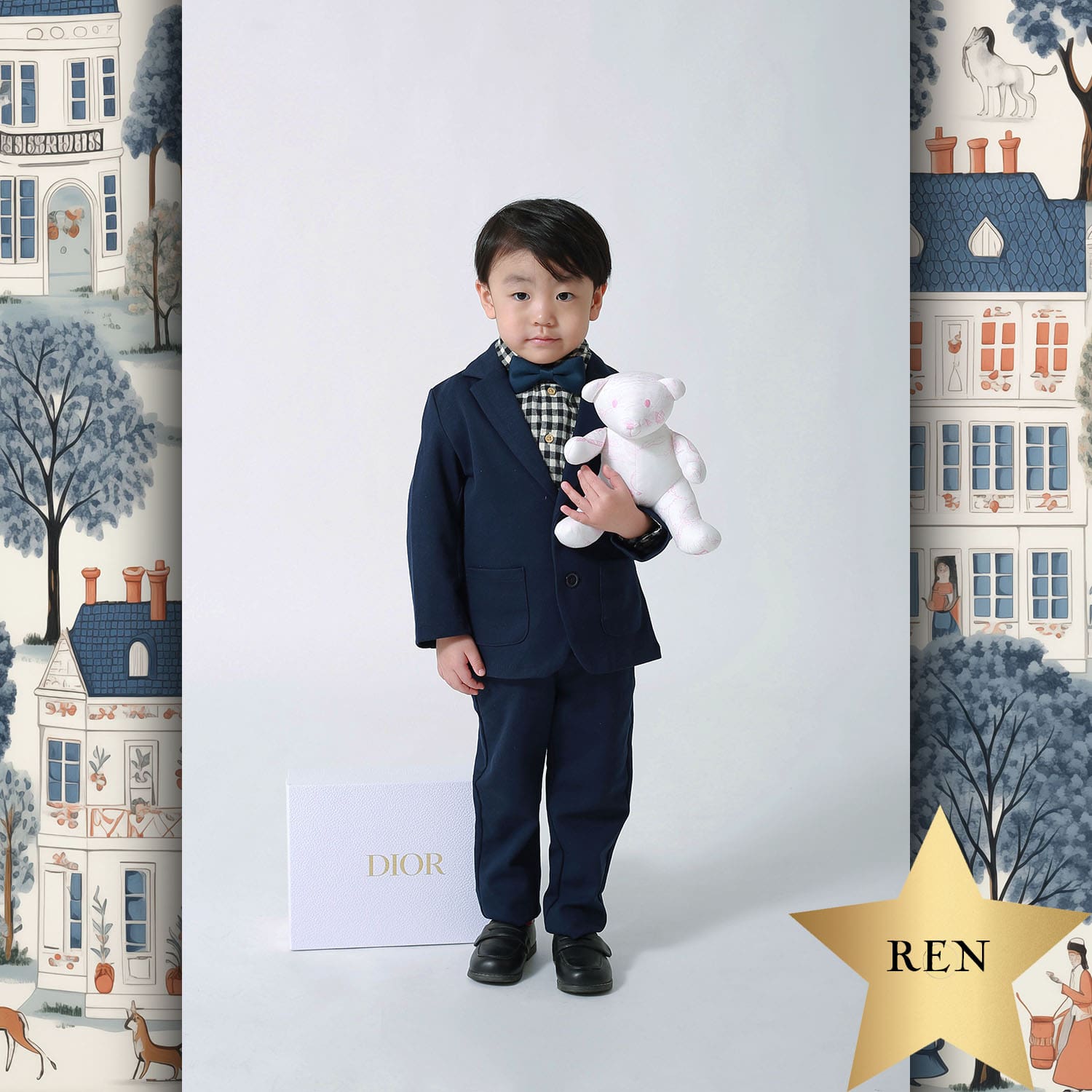 074 Kids Tokei on Runway Magazine World Kids Audition 2024 Dior