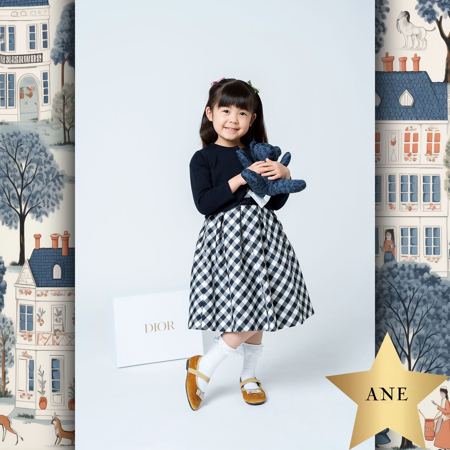 076 Kids Tokei on Runway Magazine World Kids Audition 2024 Dior