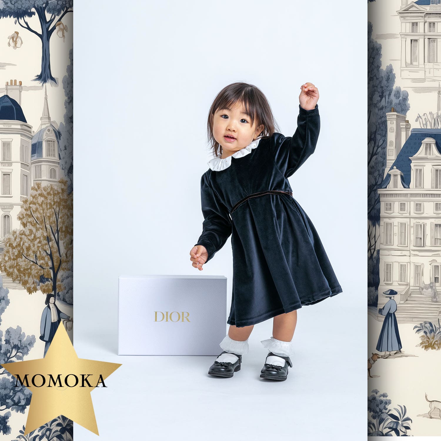 077 Kids Tokei on Runway Magazine World Kids Audition 2024 Dior