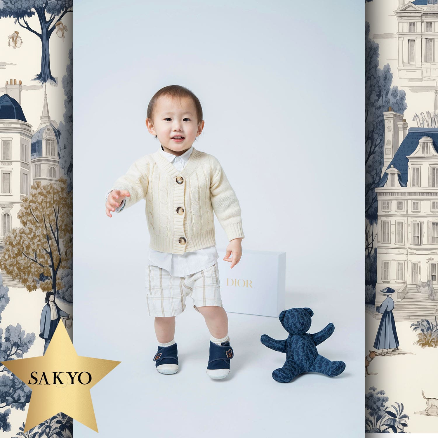 079 Kids Tokei on Runway Magazine World Kids Audition 2024 Dior