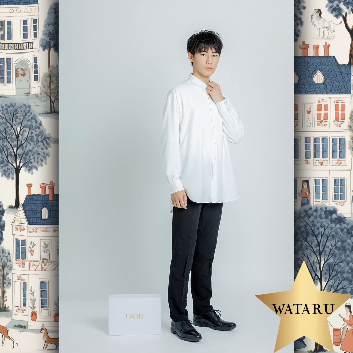 096 Kinder Tokei an Runway Zeitschrift World Kids Audition 2024 Dior