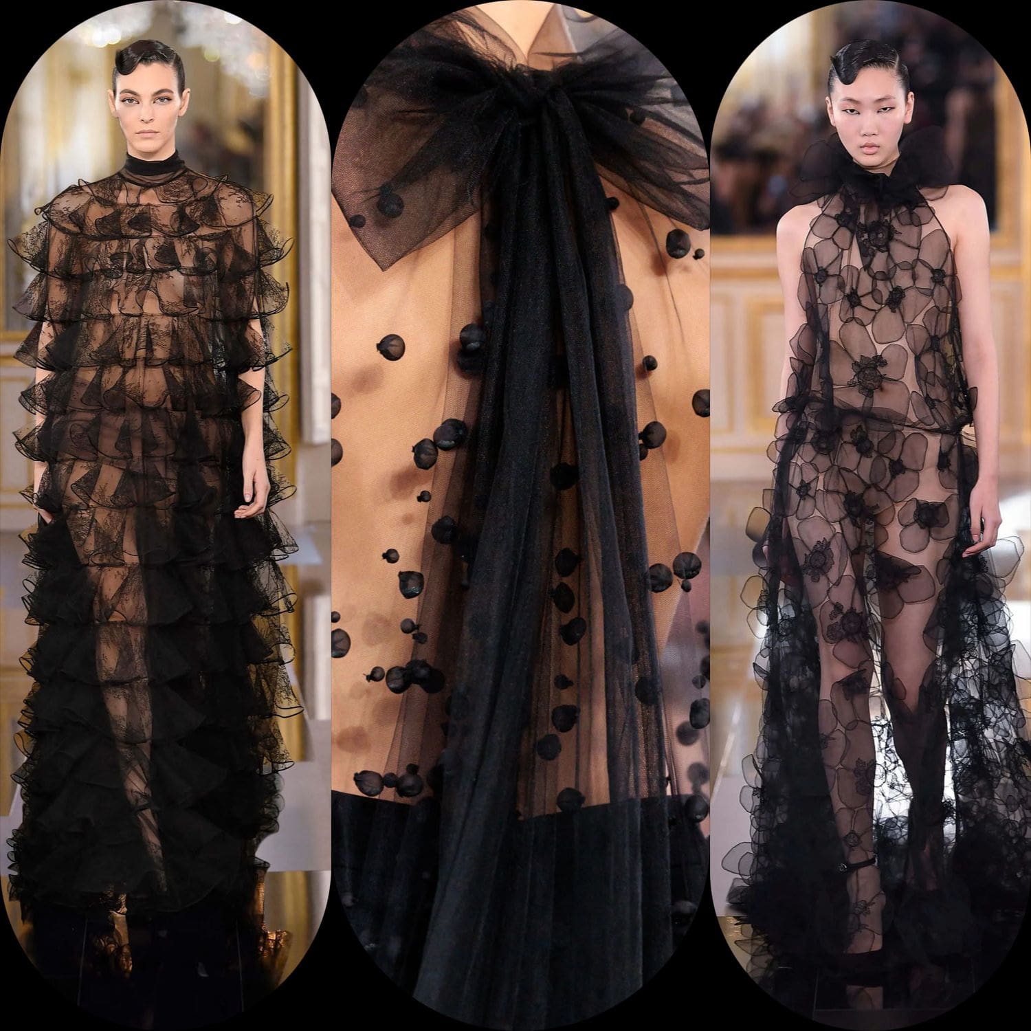 1 Valentino Herbst 2024, Herbst Winter 2024 2025 Le Noir Runway Magazin