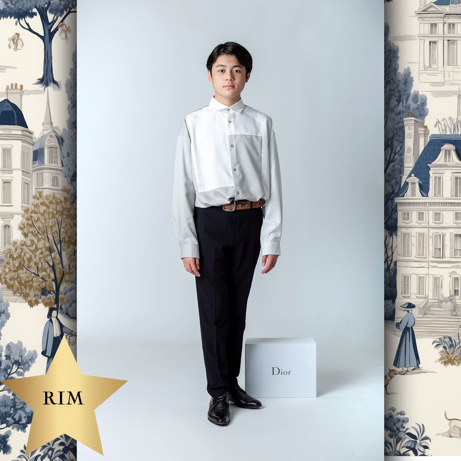 103 Kinder Tokei an Runway Zeitschrift World Kids Audition 2024 Dior