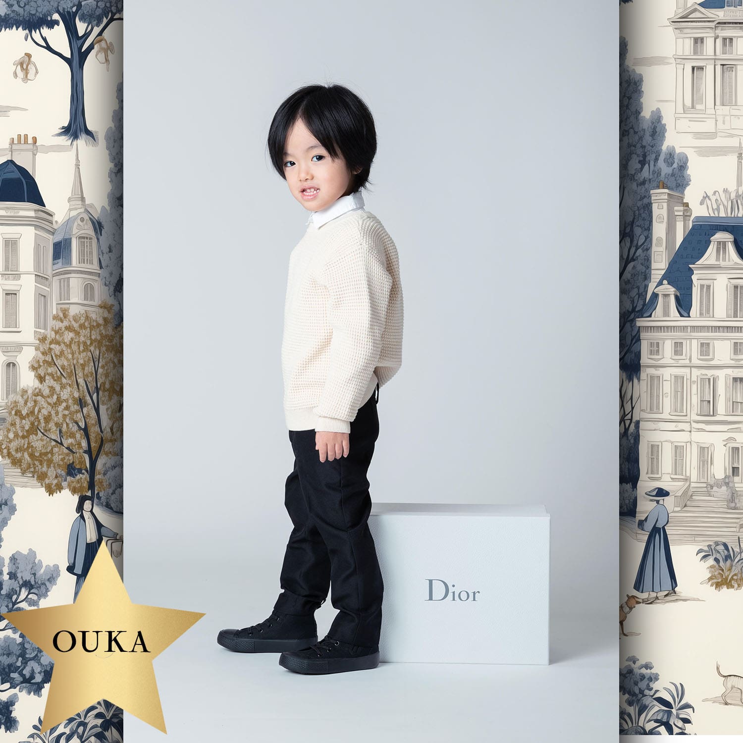 113 Kinder Tokei an Runway Zeitschrift World Kids Audition 2024 Dior