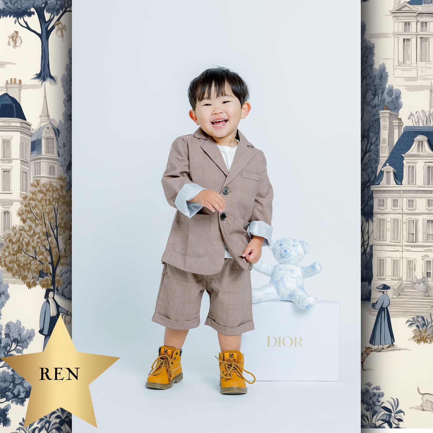 115 Kinder Tokei an Runway Zeitschrift World Kids Audition 2024 Dior