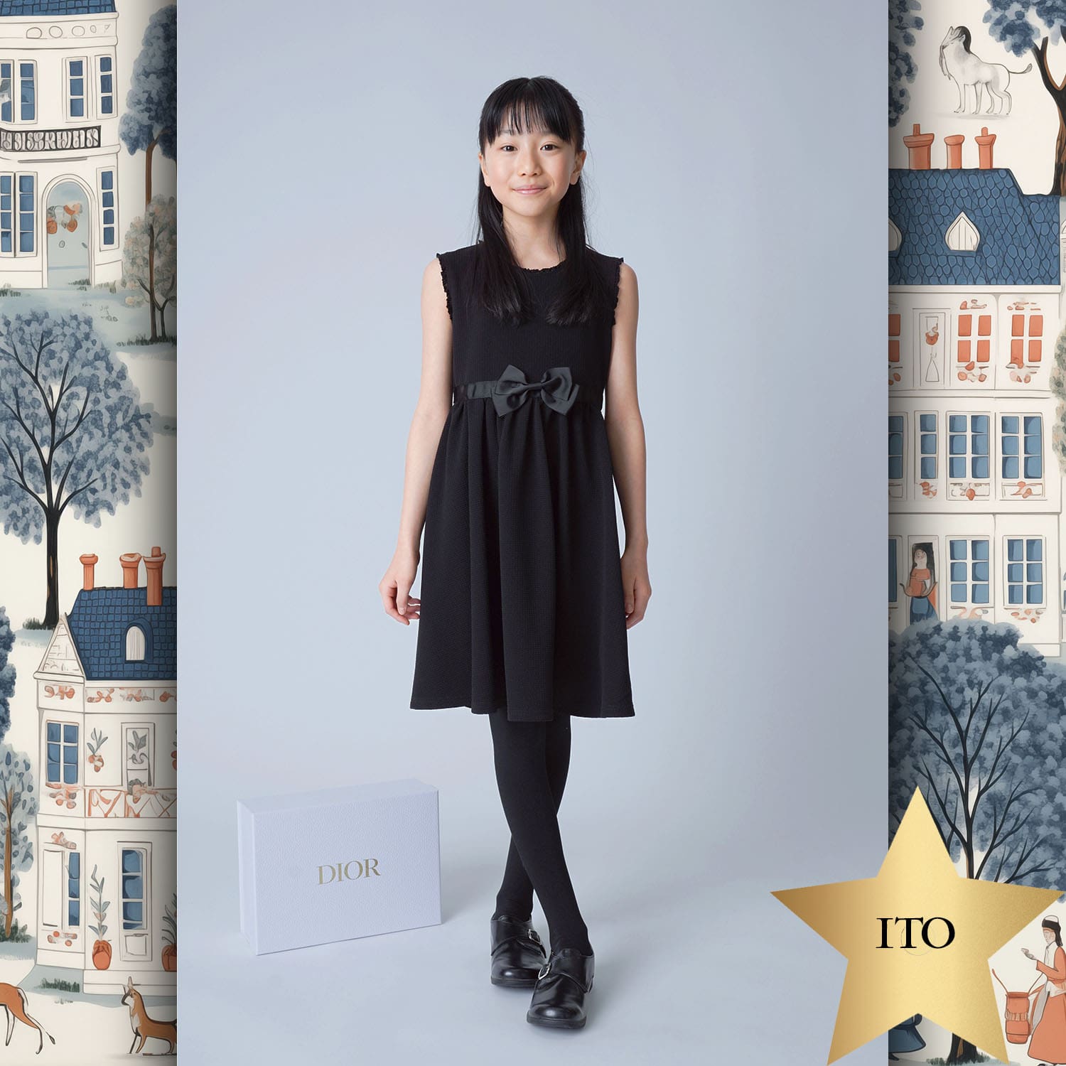 120 Kinder Tokei an Runway Zeitschrift World Kids Audition 2024 Dior