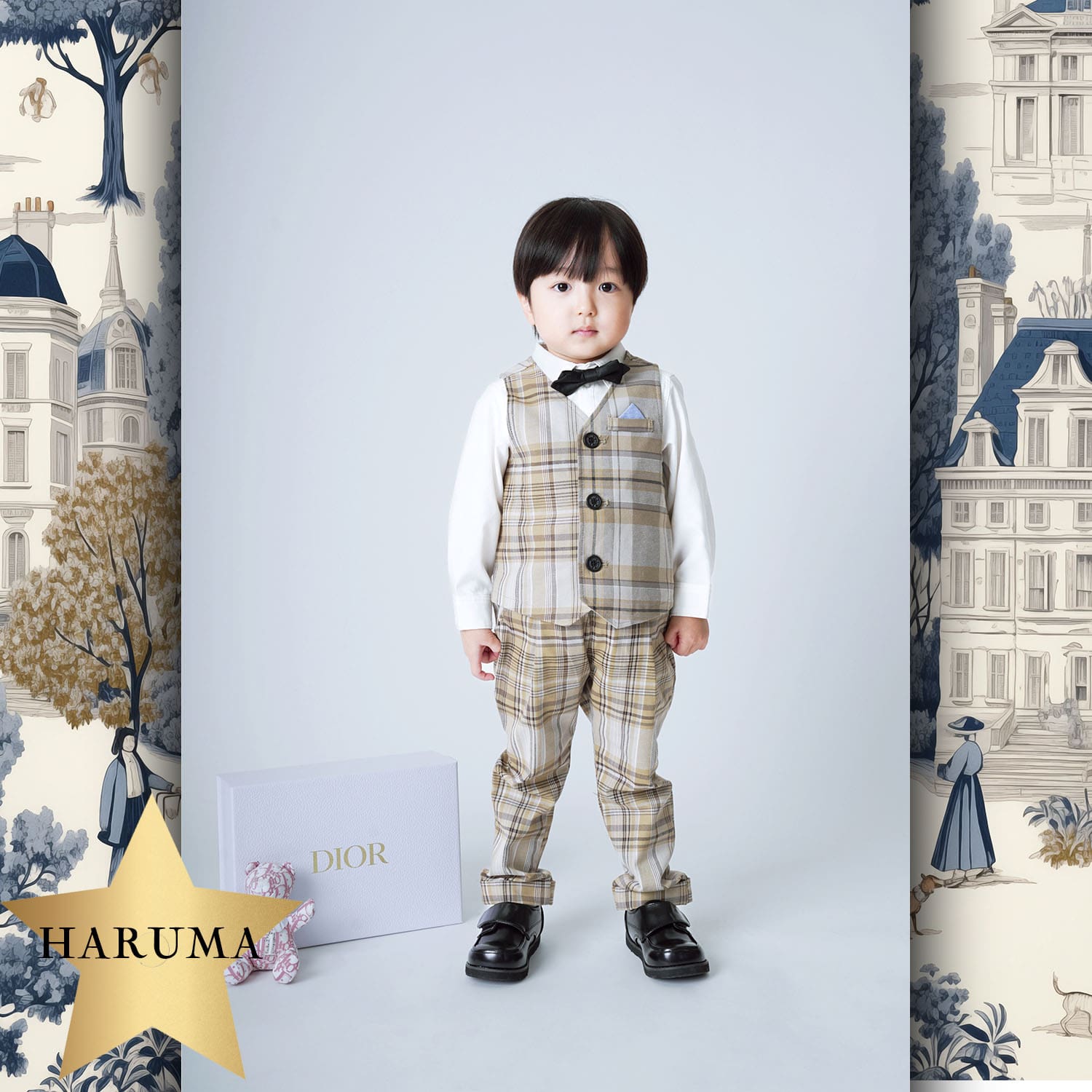 123 Kinder Tokei an Runway Zeitschrift World Kids Audition 2024 Dior