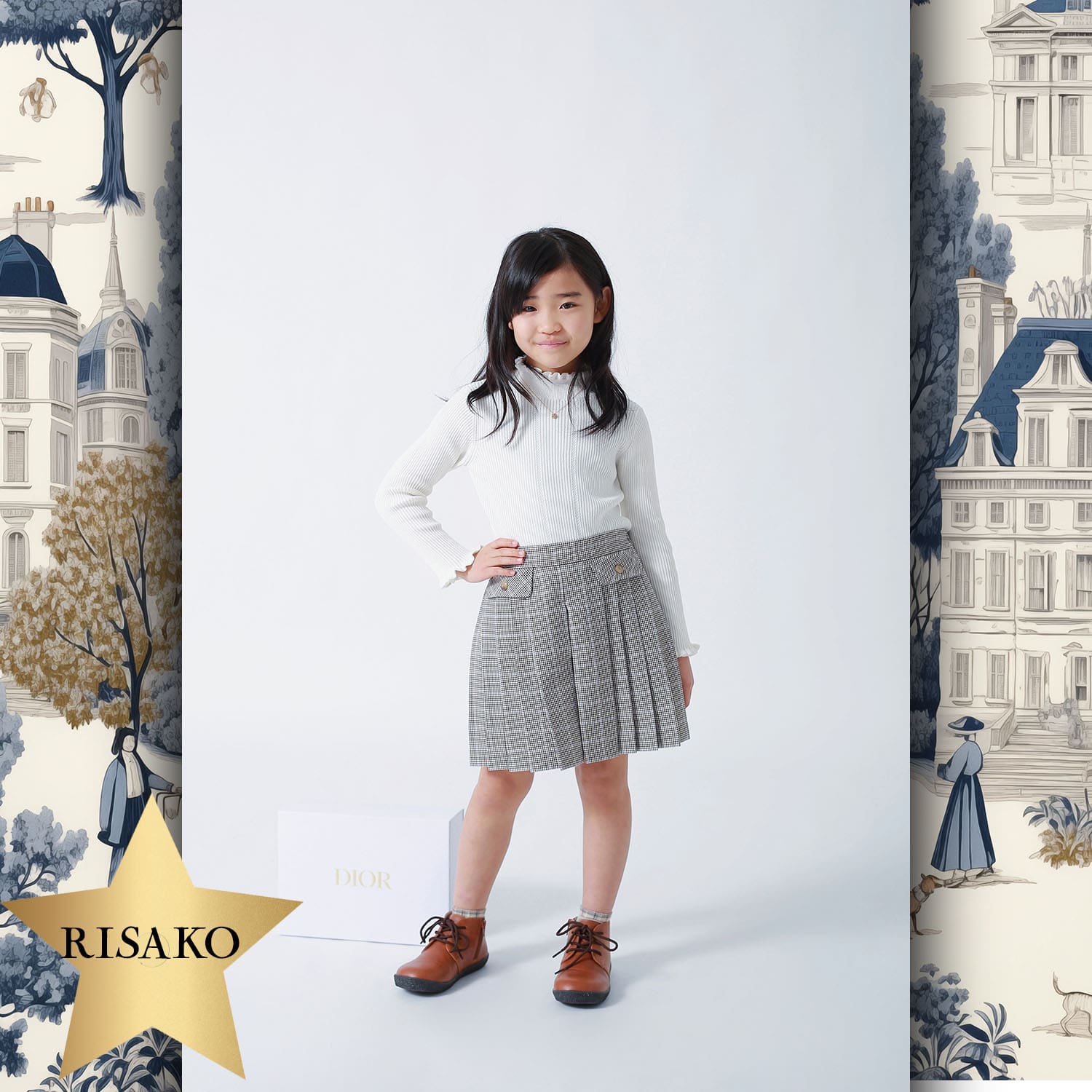 127 Kinder Tokei an Runway Zeitschrift World Kids Audition 2024 Dior