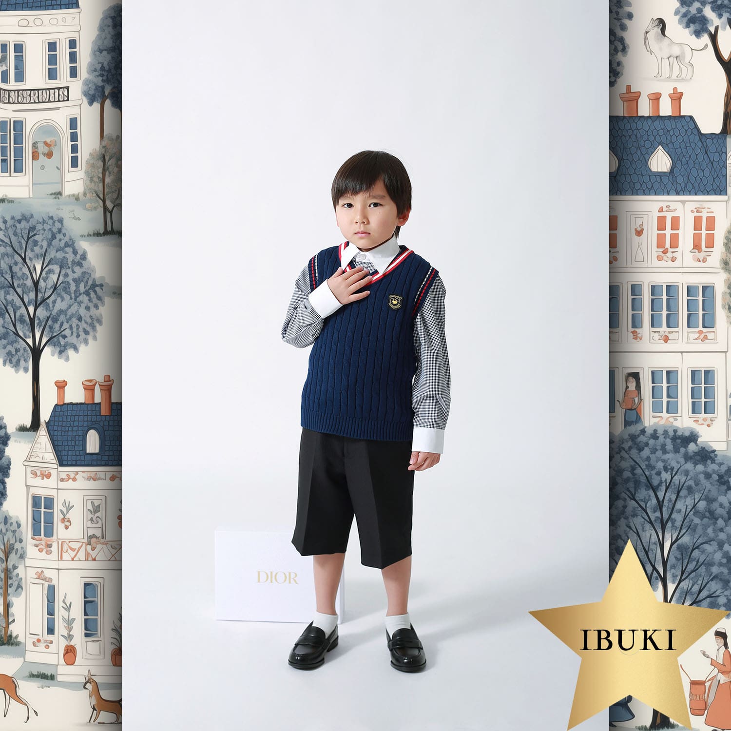 128 Kinder Tokei an Runway Zeitschrift World Kids Audition 2024 Dior