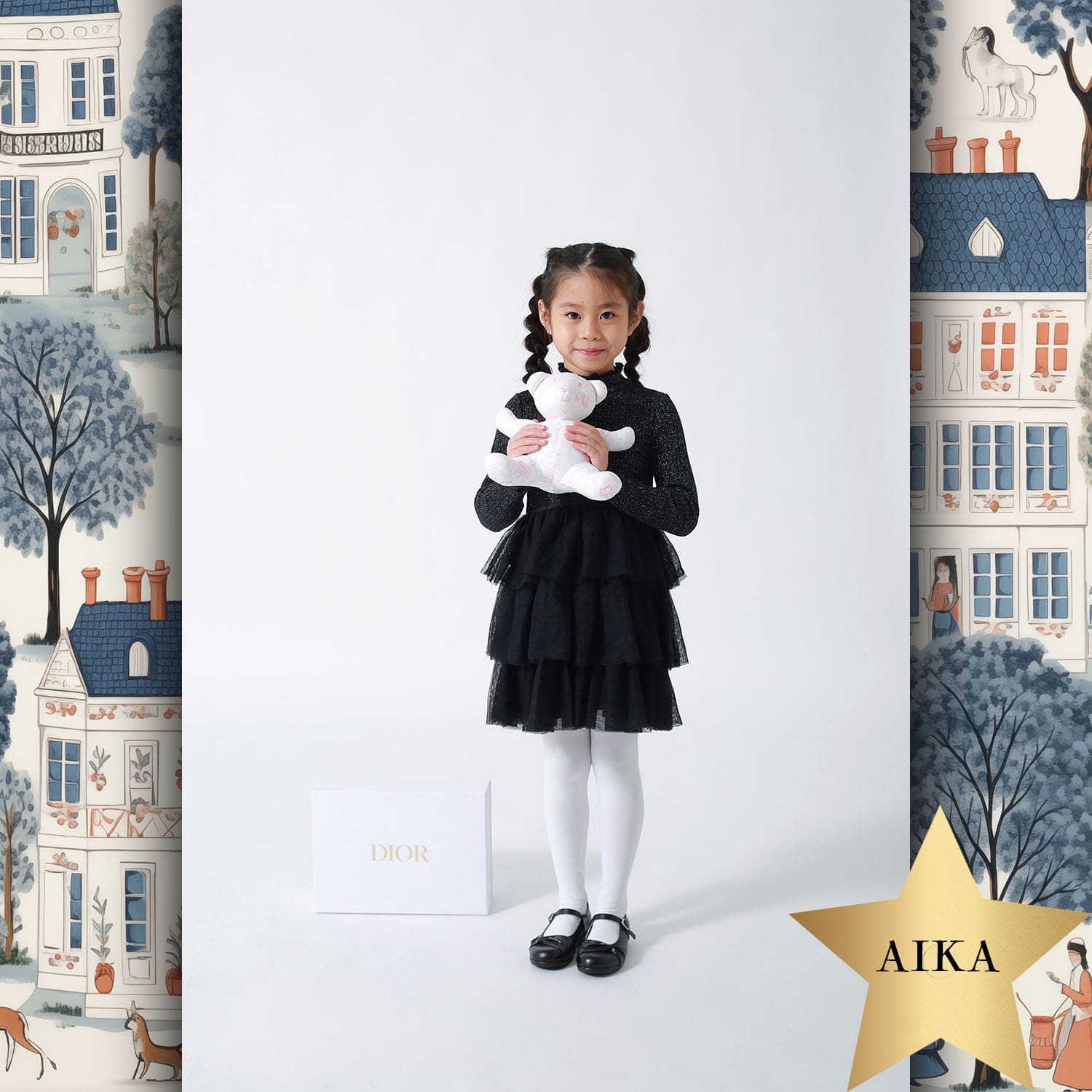 130 Kinder Tokei an Runway Zeitschrift World Kids Audition 2024 Dior