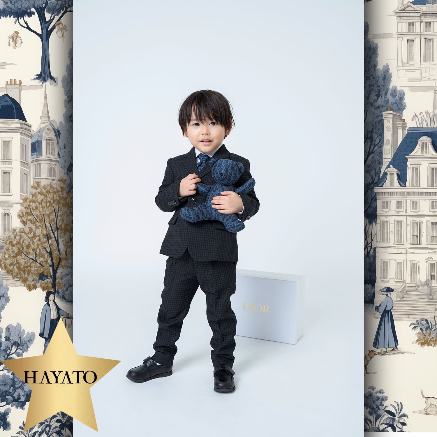 138 Kinder Tokei an Runway Zeitschrift World Kids Audition 2024 Dior