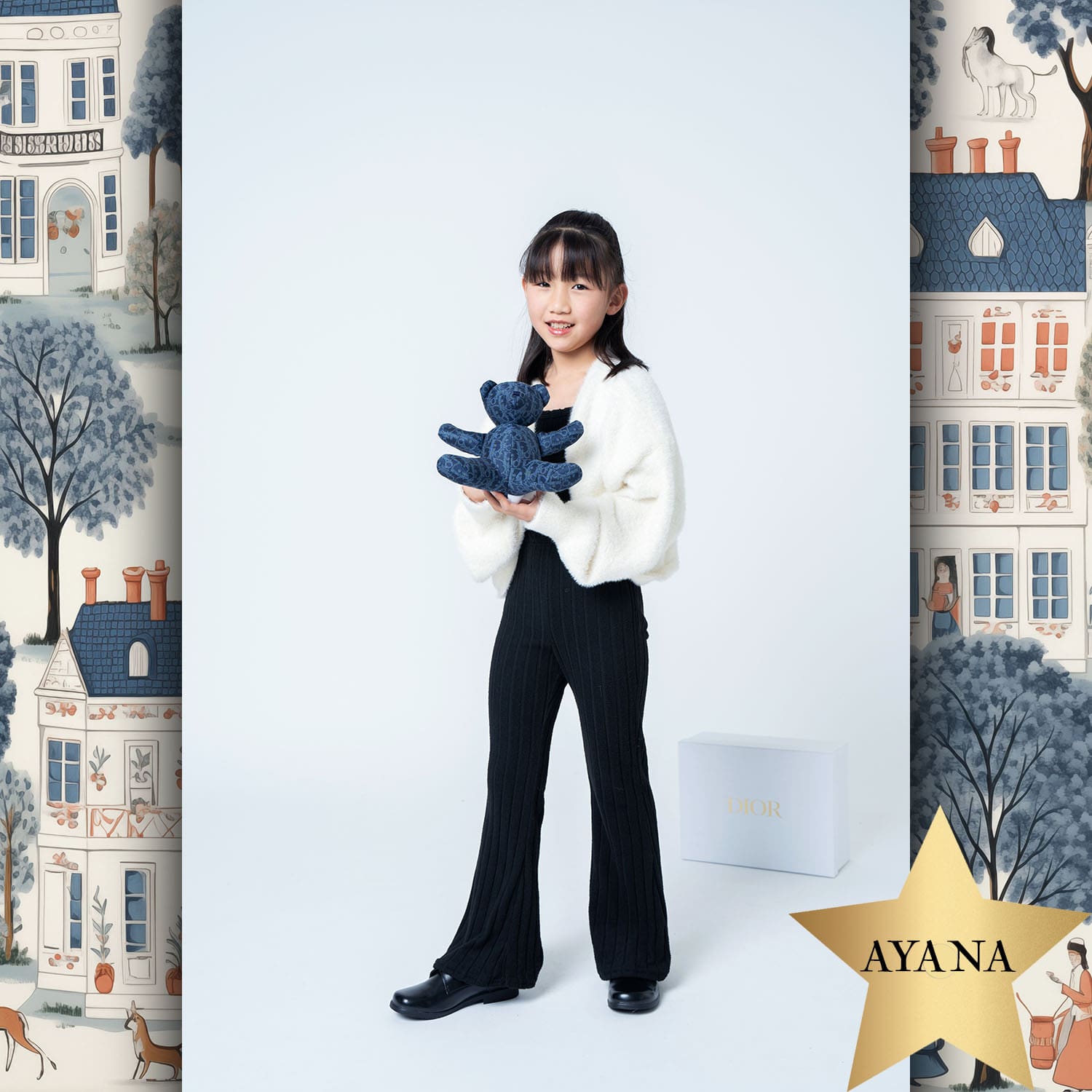139 Kinder Tokei an Runway Zeitschrift World Kids Audition 2024 Dior