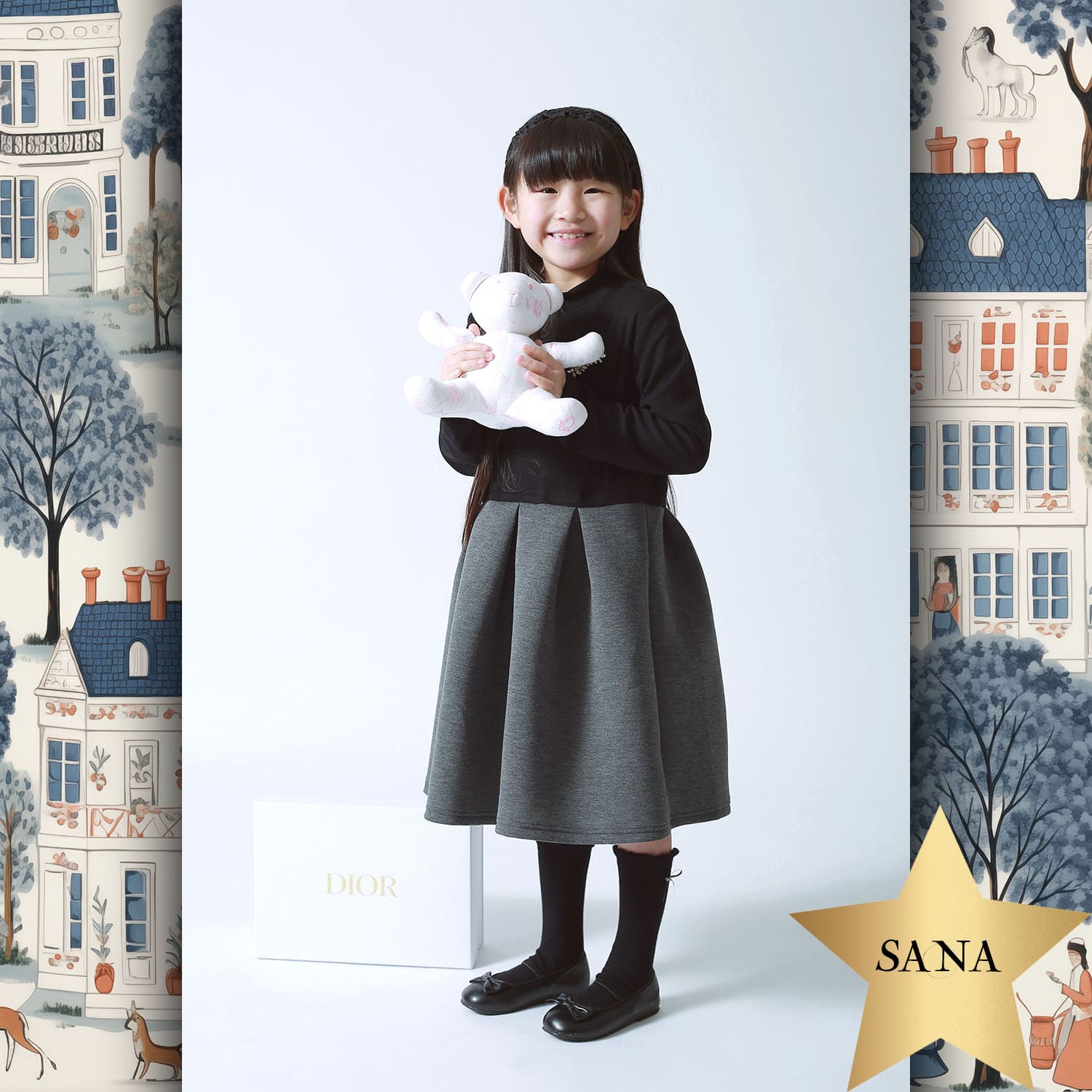 141 Kinder Tokei an Runway Zeitschrift World Kids Audition 2024 Dior