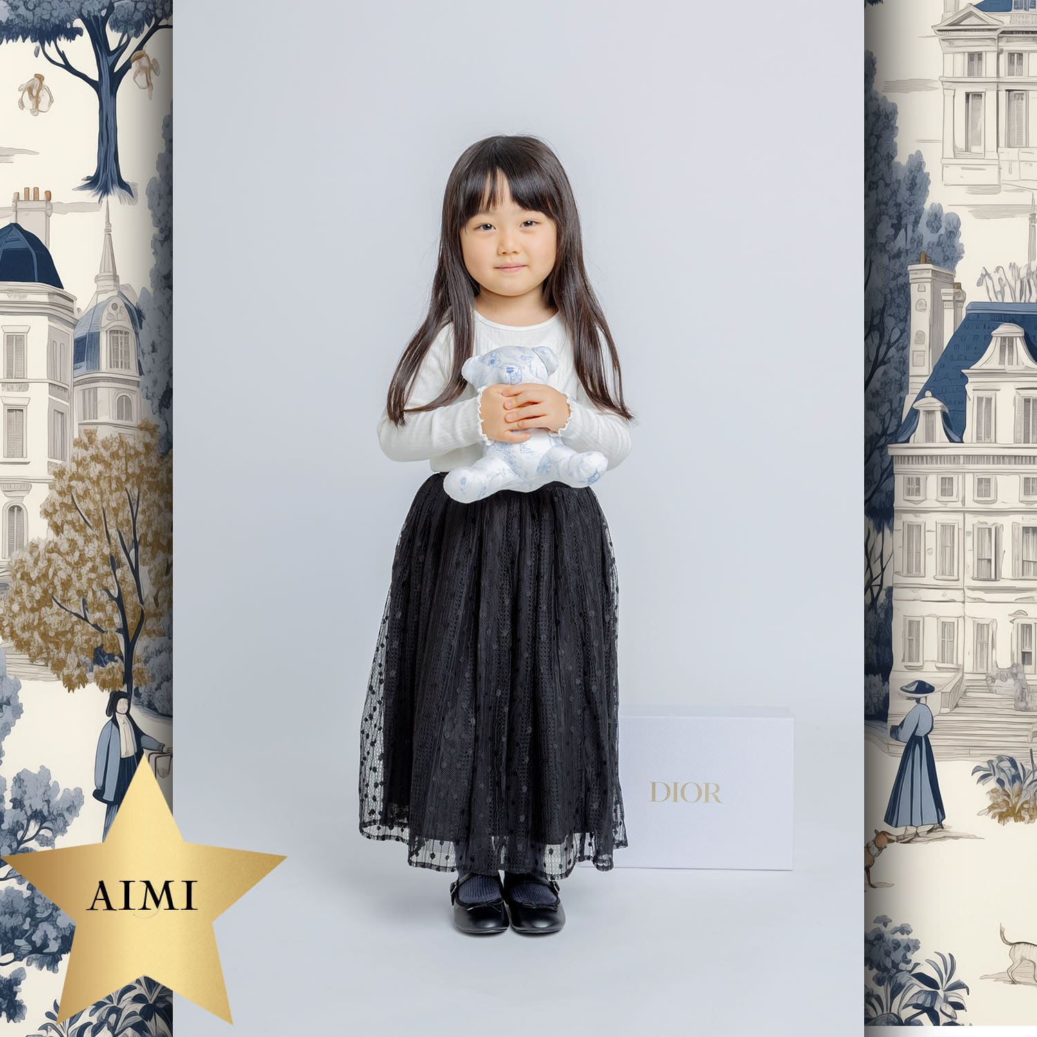 150 Kinder Tokei an Runway Zeitschrift World Kids Audition 2024 Dior