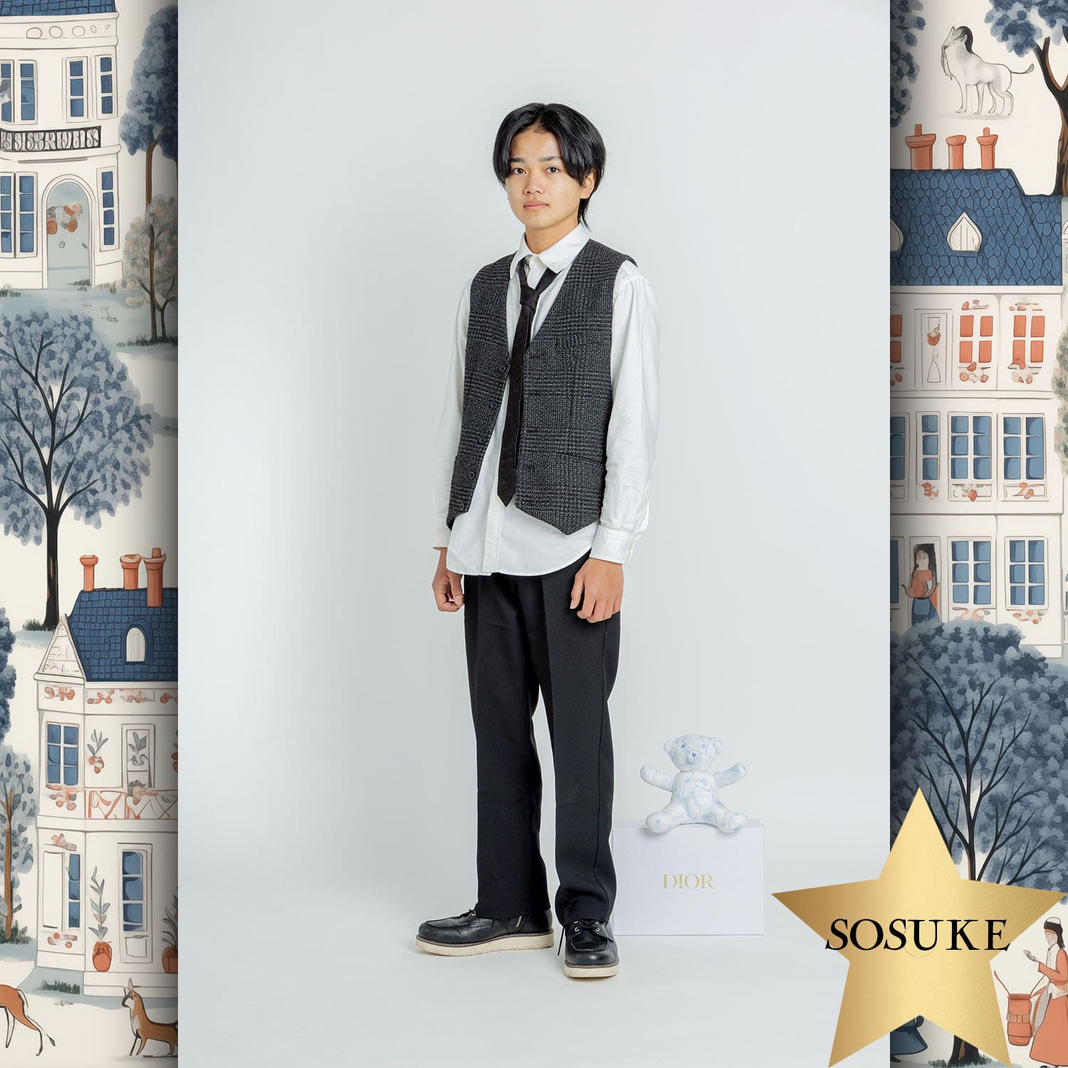 153 Kinder Tokei an Runway Zeitschrift World Kids Audition 2024 Dior