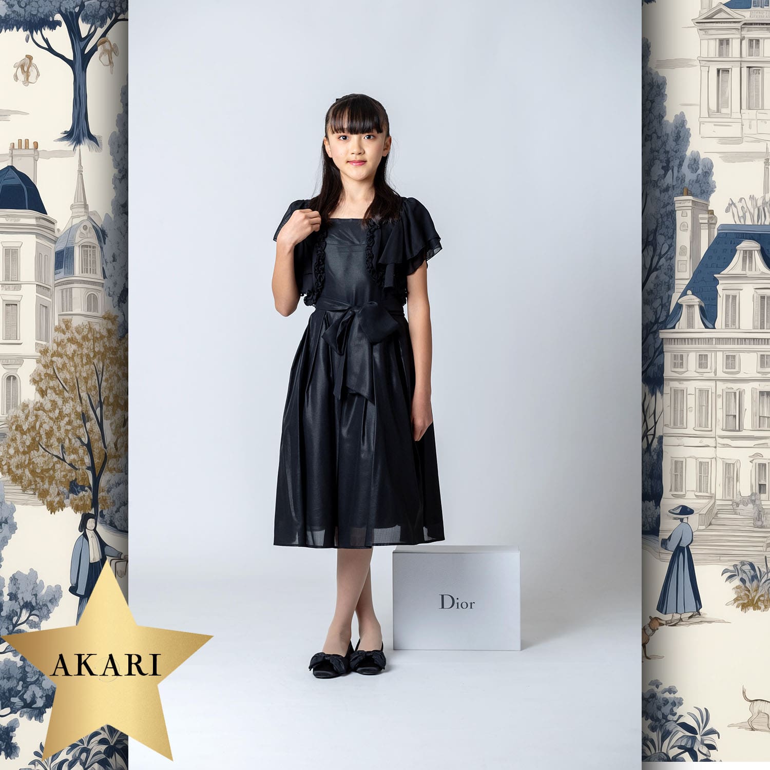 154 Kinder Tokei an Runway Zeitschrift World Kids Audition 2024 Dior