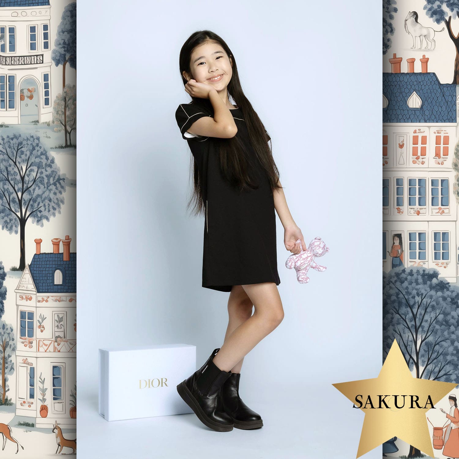 159 Kinder Tokei an Runway Zeitschrift World Kids Audition 2024 Dior