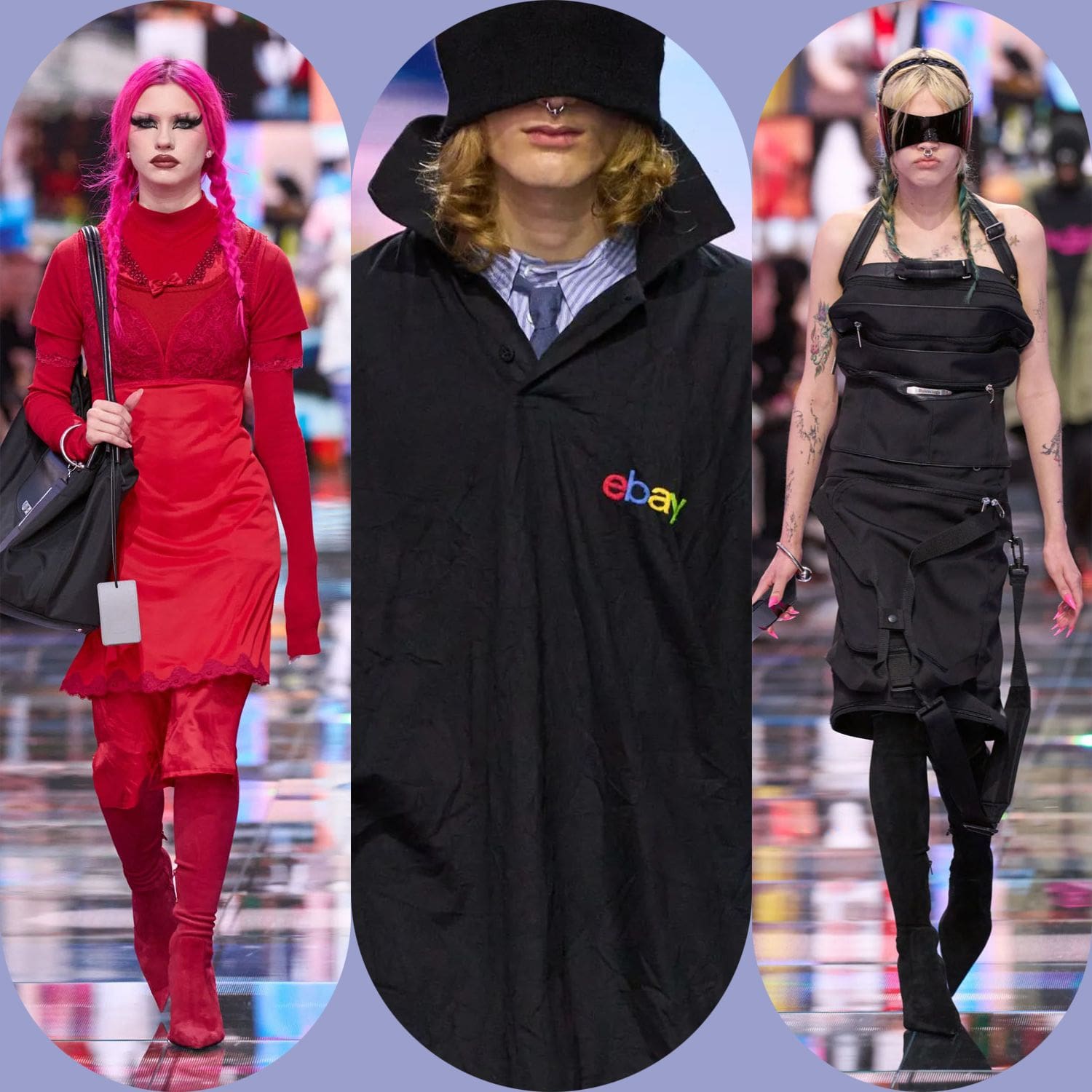 3 バレンシアガ 秋 2024、 秋 2024 2025 Runway 雑誌