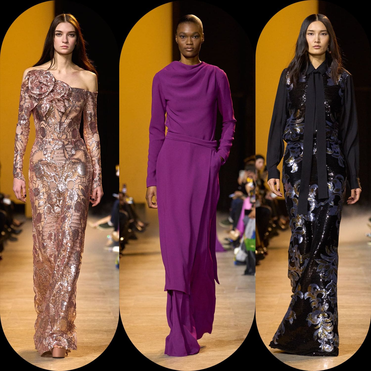 3 Elie Saab outono inverno 2024 2025 Pronto para Usar Runway revista