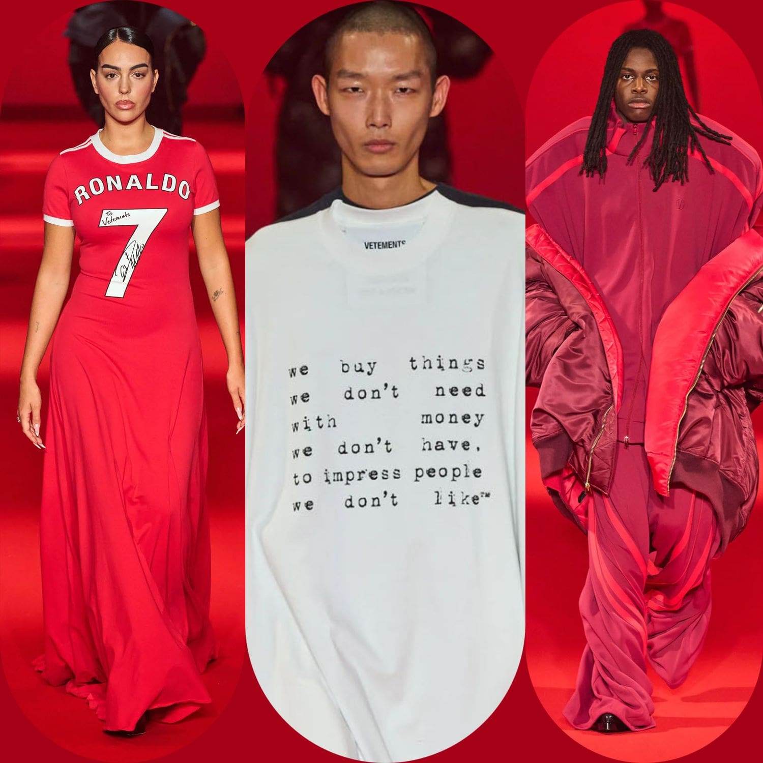 4 Caída de Vetements 2024, Otoño invierno 2024 2025 Runway Revistas