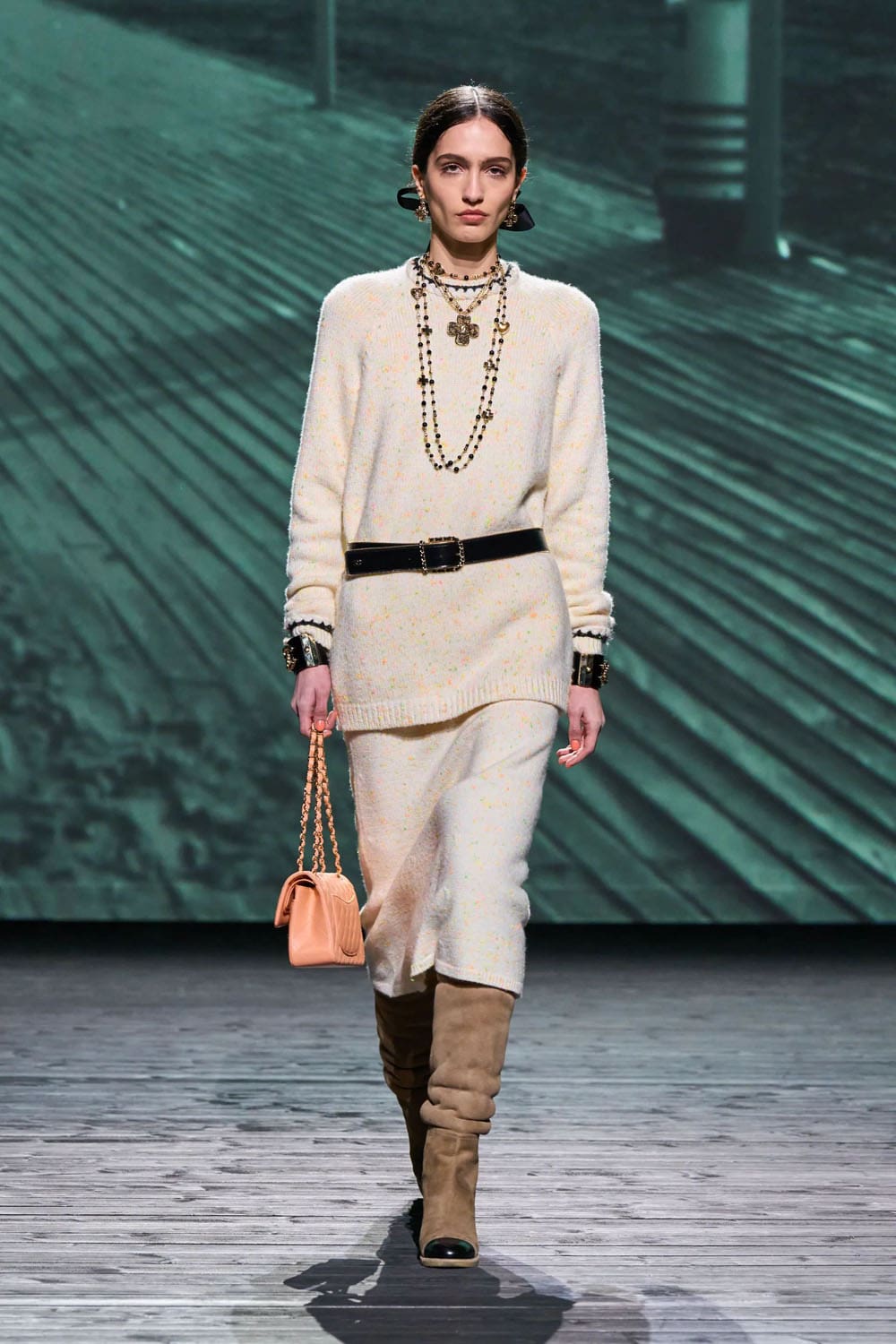 香奈儿秋季 2024, 秋冬 2024 2025 Runway 成衣 (44)