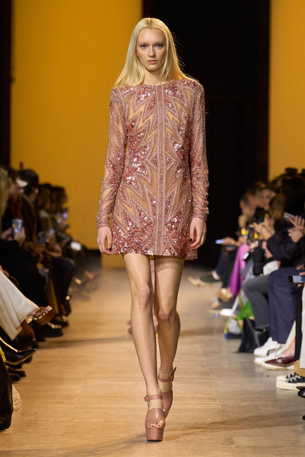 Elie Saab outono inverno 2024 2025 Pronto para Usar Runway Revista (65)